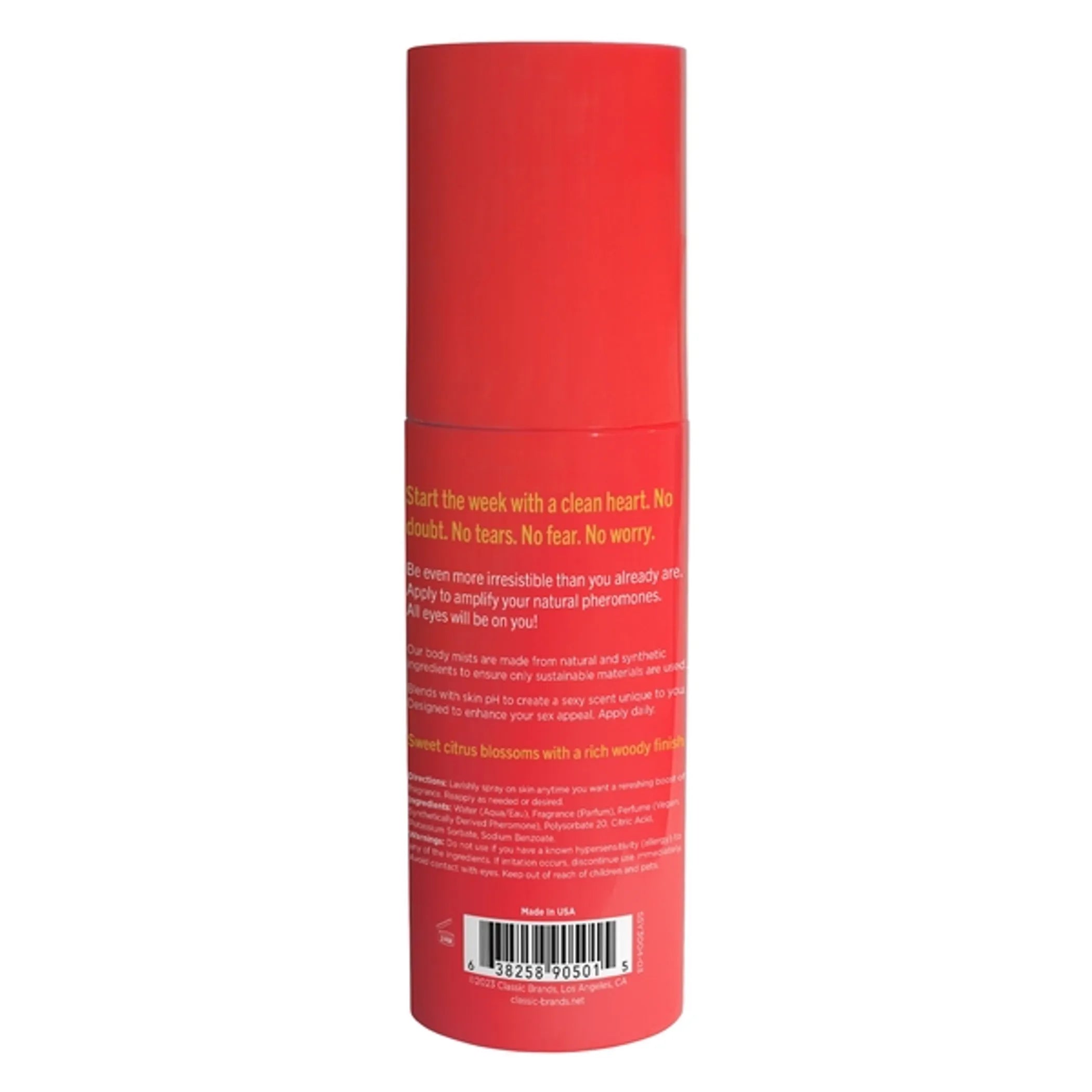 Simply Sexy Pheromone Body Mist – Lazy Sunday (3.35 fl oz) Classic Brands
