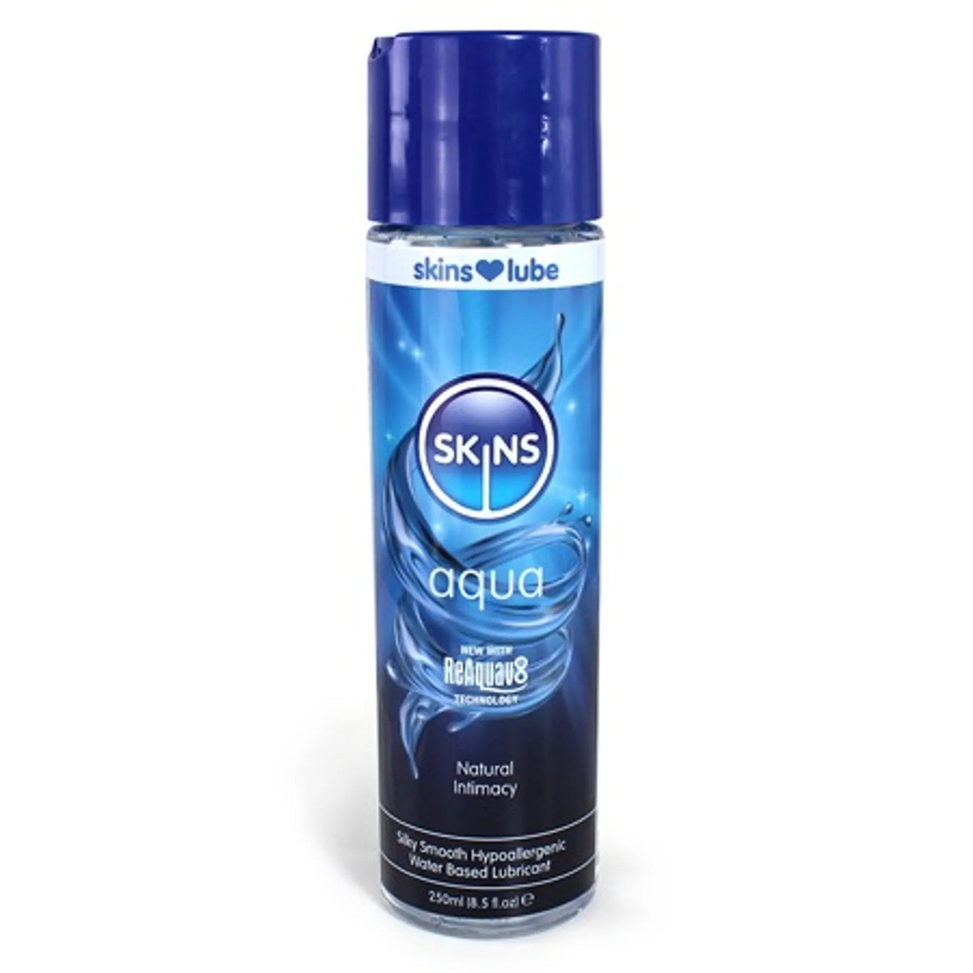 Skins Aqua Water Based Lubricant 8 Fl Oz Creative Conceptions