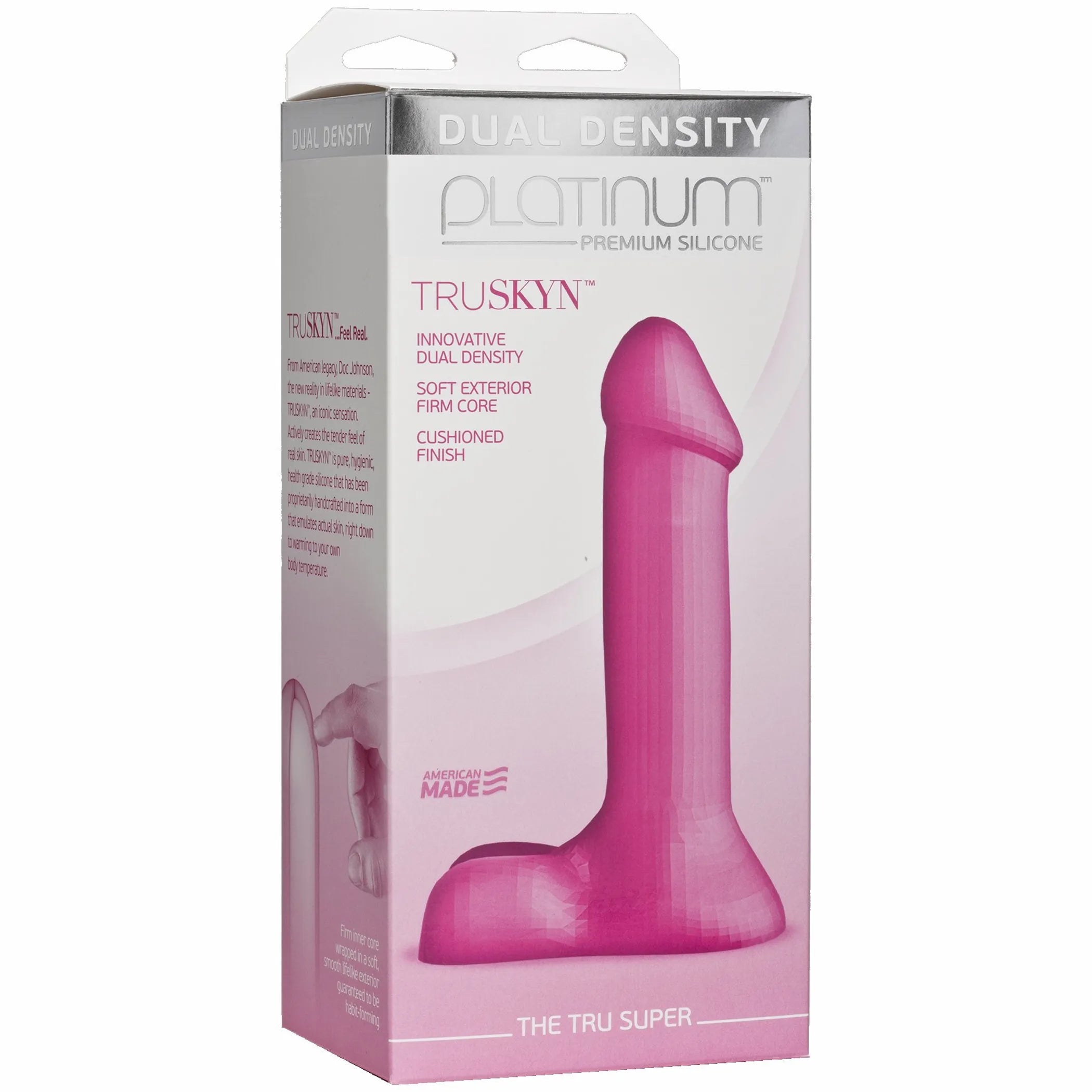 Truskyn Tru Super Pink Dildo Doc Johnson Novelties