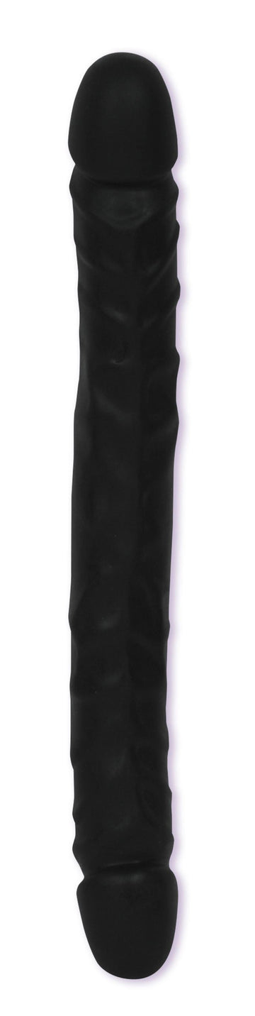 Veined Double Header Black 18 Inch Doc Johnson Novelties