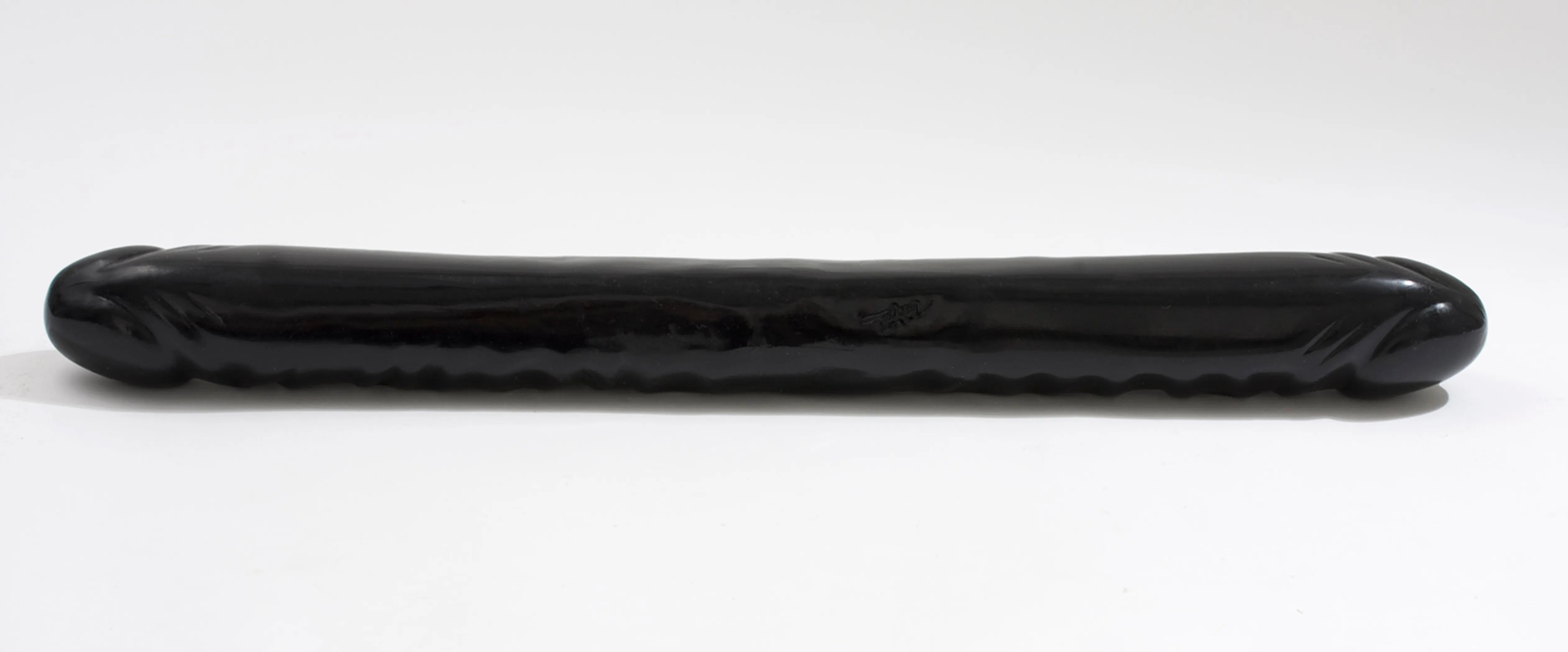 Veined Double Header Black 18 Inch Doc Johnson Novelties
