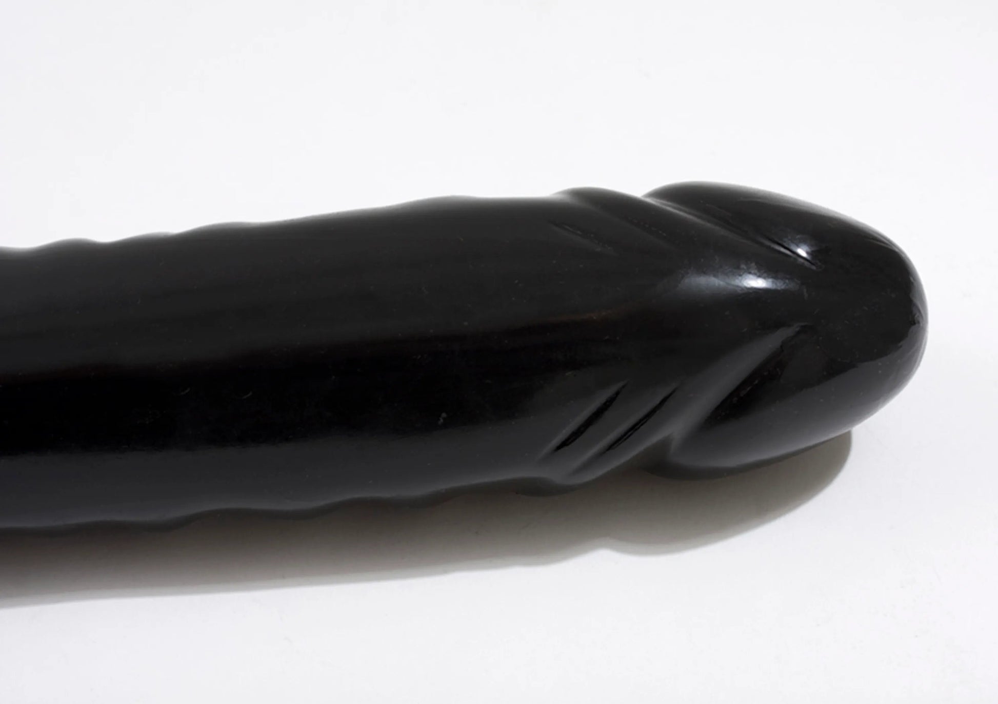 Veined Double Header Black 18 Inch Doc Johnson Novelties