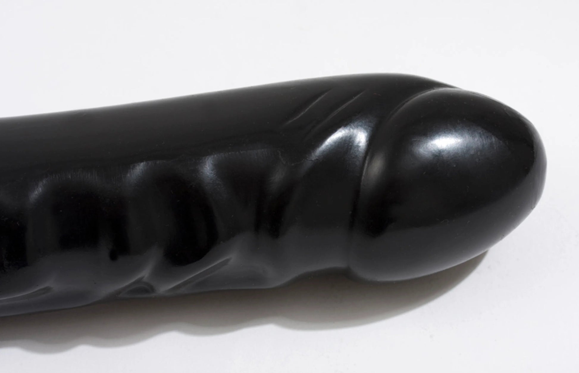 Veined Double Header Black 18 Inch Doc Johnson Novelties