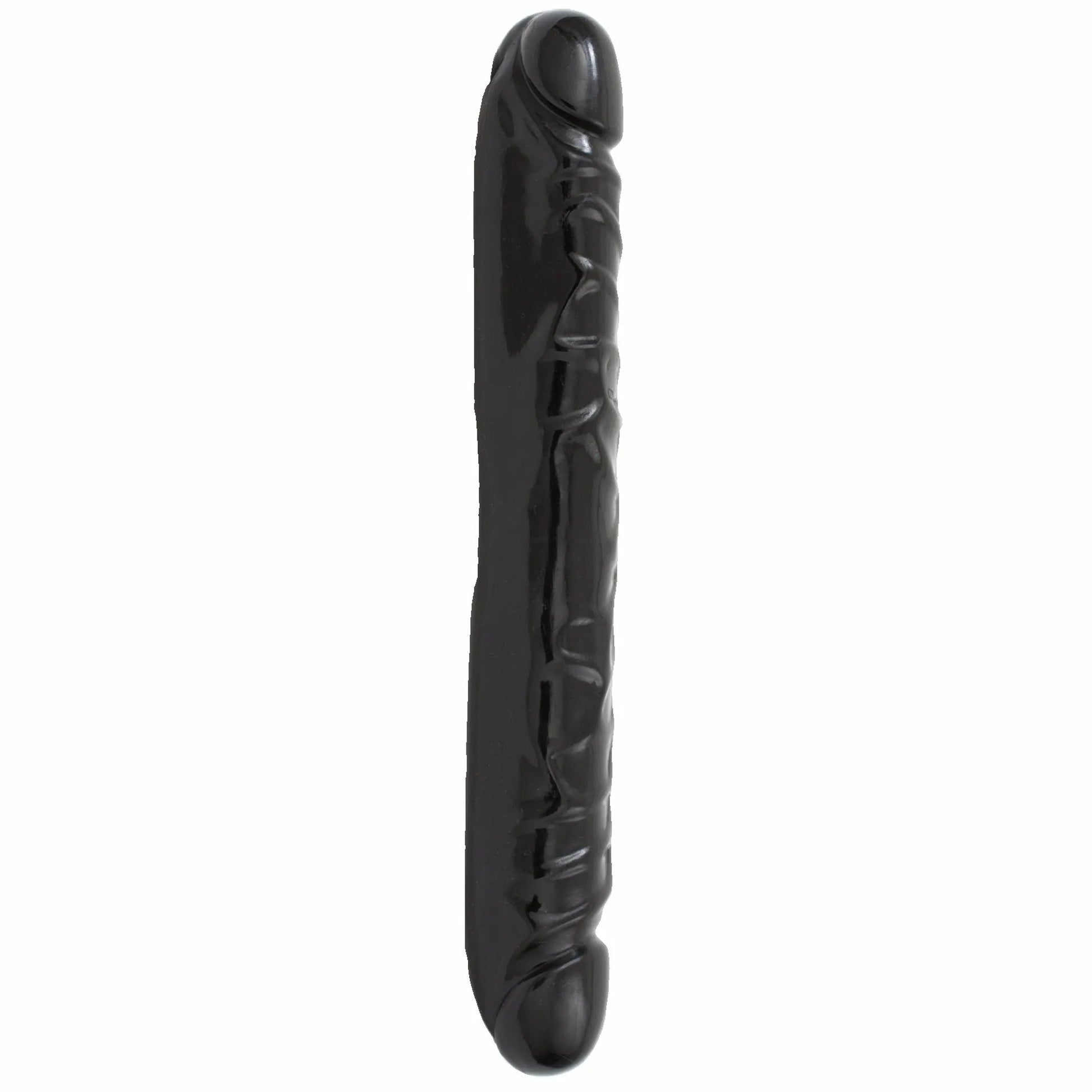 Jr. Veined Double Header Black 12-Inch Doc Johnson Novelties