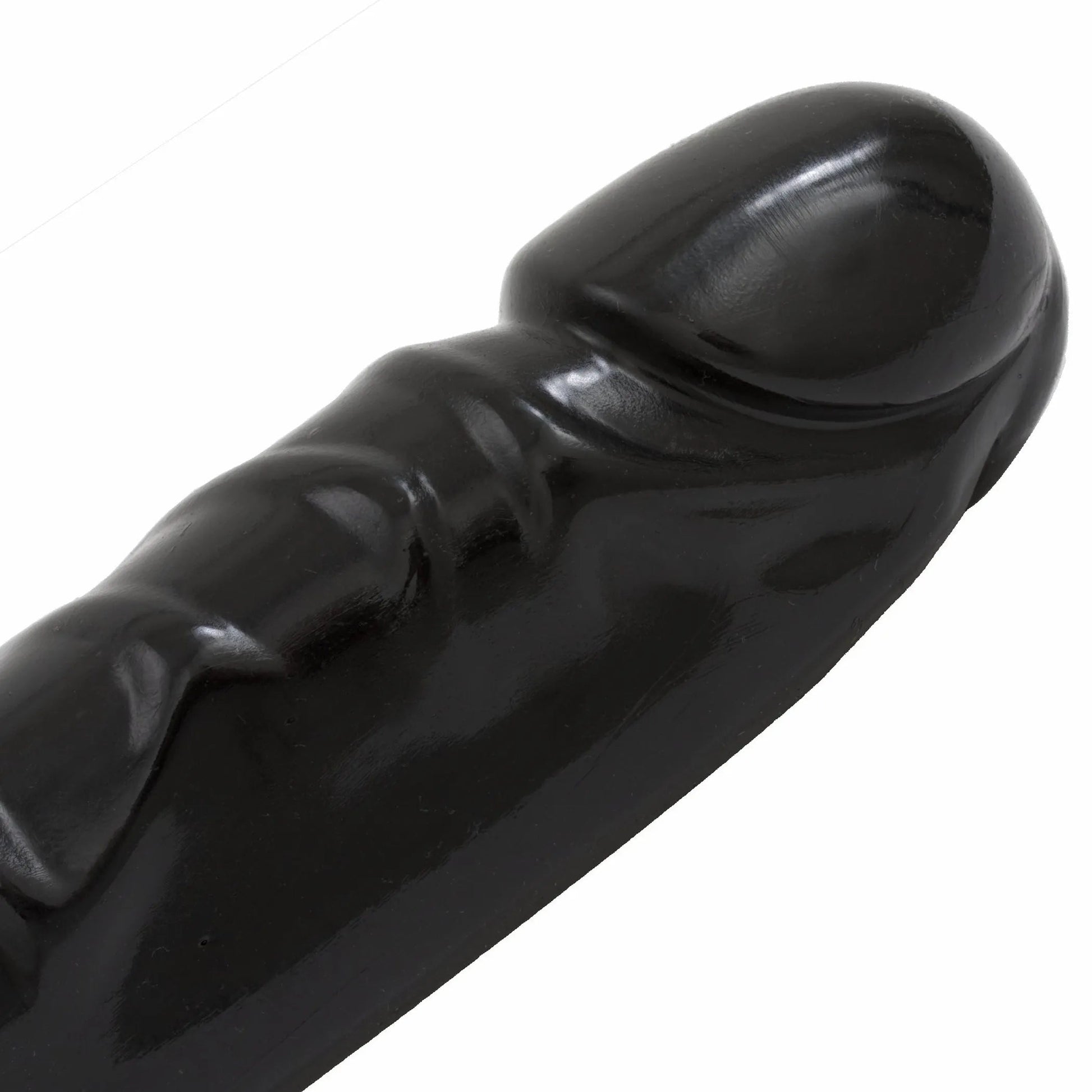 Jr. Veined Double Header Black 12-Inch Doc Johnson Novelties