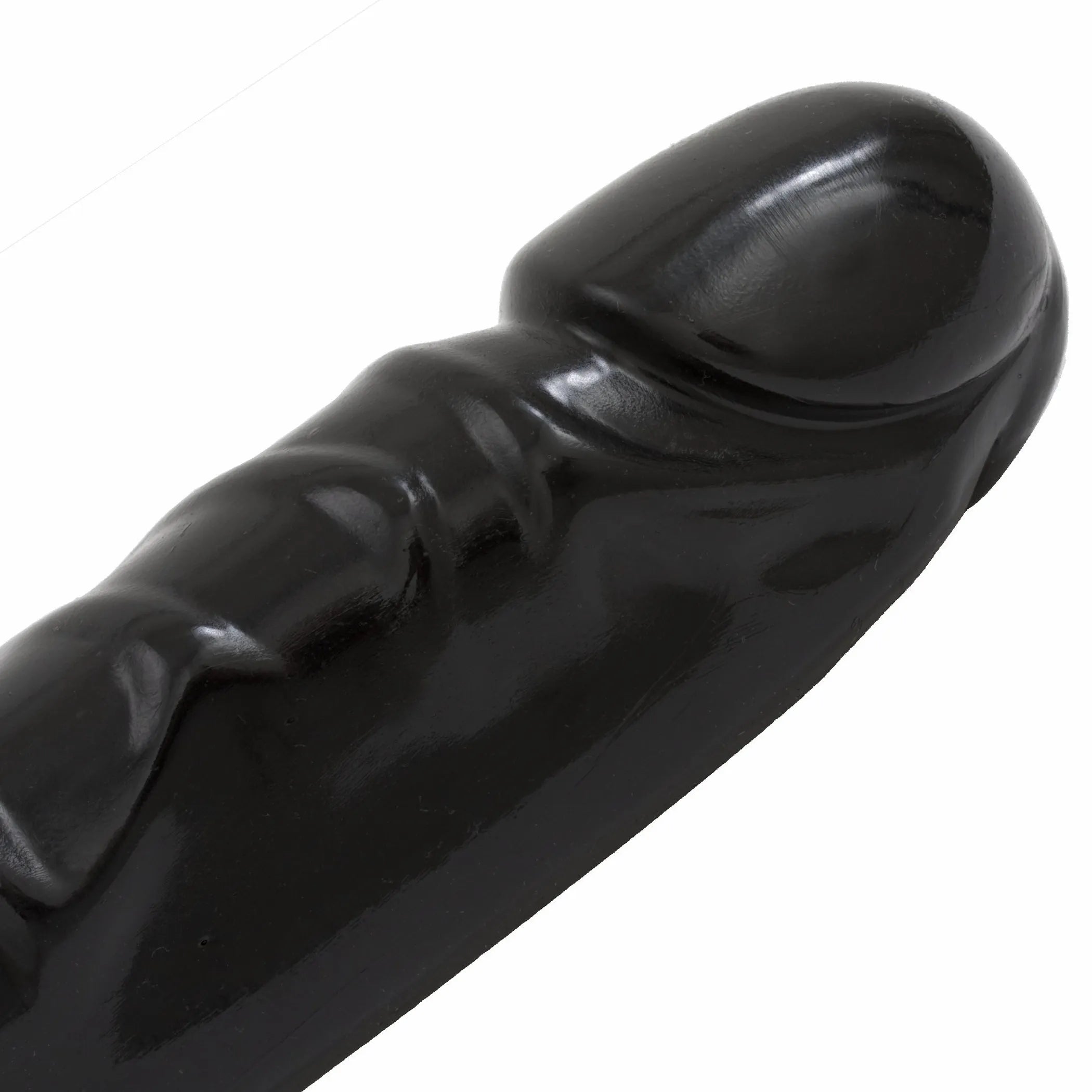 Jr. Veined Double Header Black 12-Inch Doc Johnson Novelties