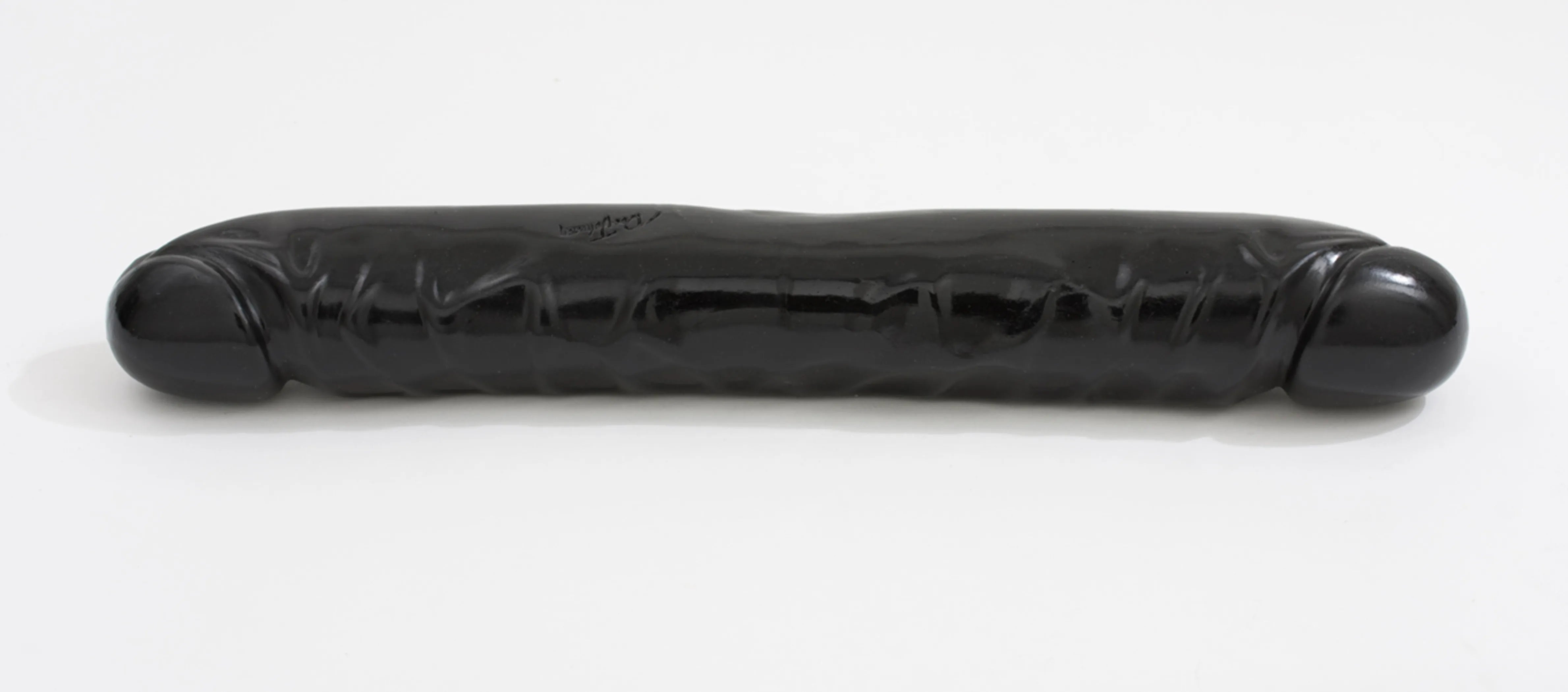 Jr. Veined Double Header Black 12-Inch Doc Johnson Novelties