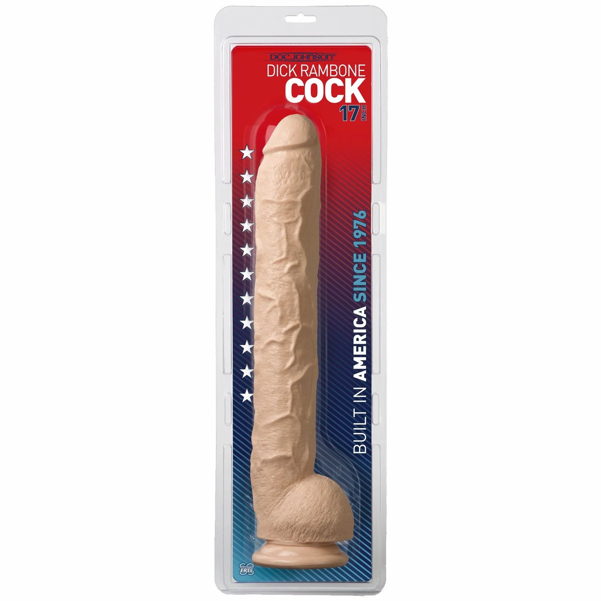 Dick Rambone Dong with Suction Base Doc Johnson Novelties