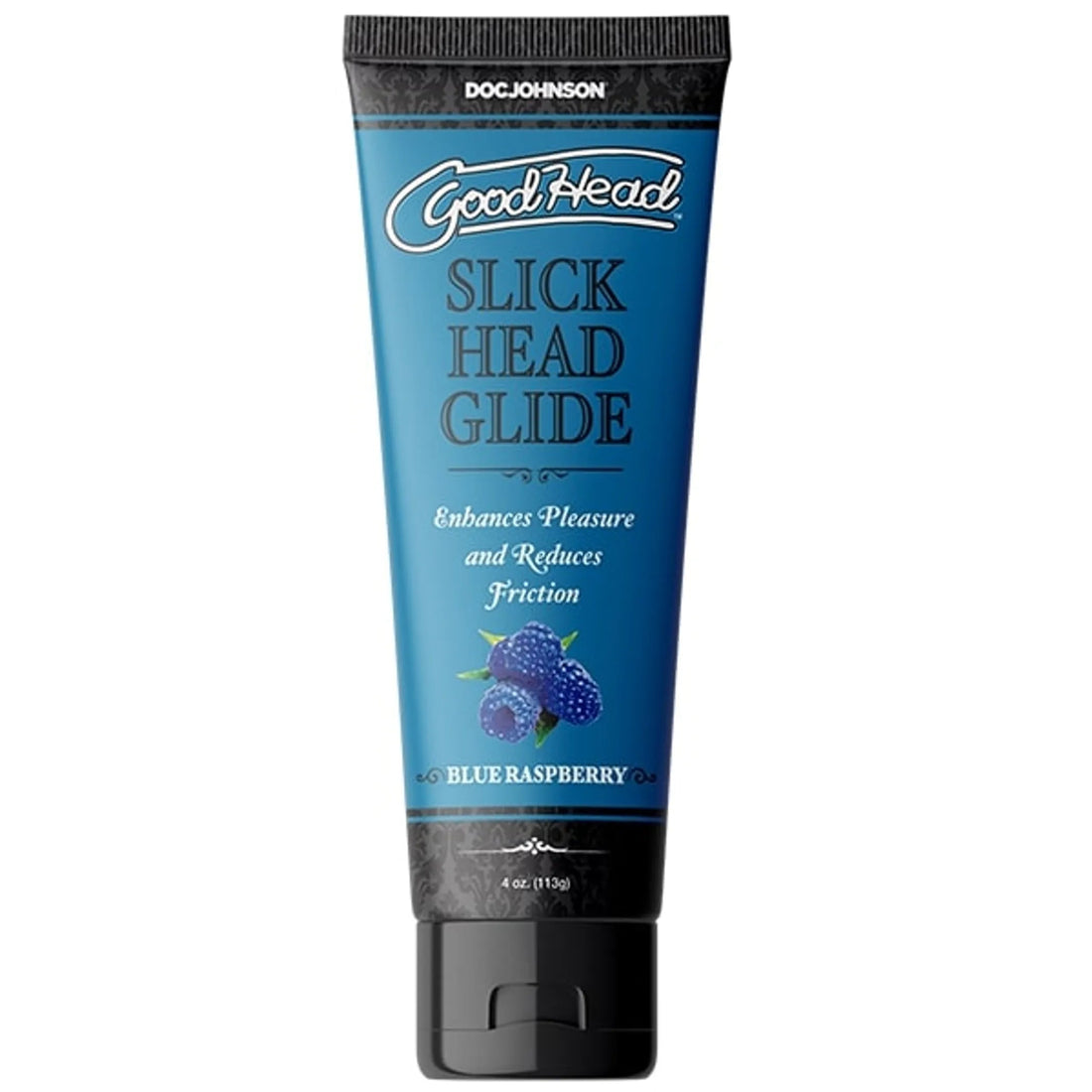 GOODHEAD SLICK HEAD GLIDE 4 OZ BLUE RASPBERRY Doc Johnson Novelties