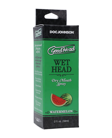 GOODHEAD WET HEAD DRY MOUTH SPRAY WATERMELON 2 OZ Doc Johnson Novelties