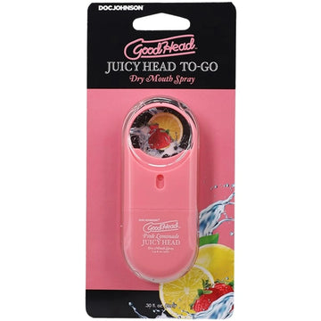 GOODHEAD JUICY HEAD SPRAY TO- GO PINK LEMONADE 0.30 FL OZ Doc Johnson Novelties