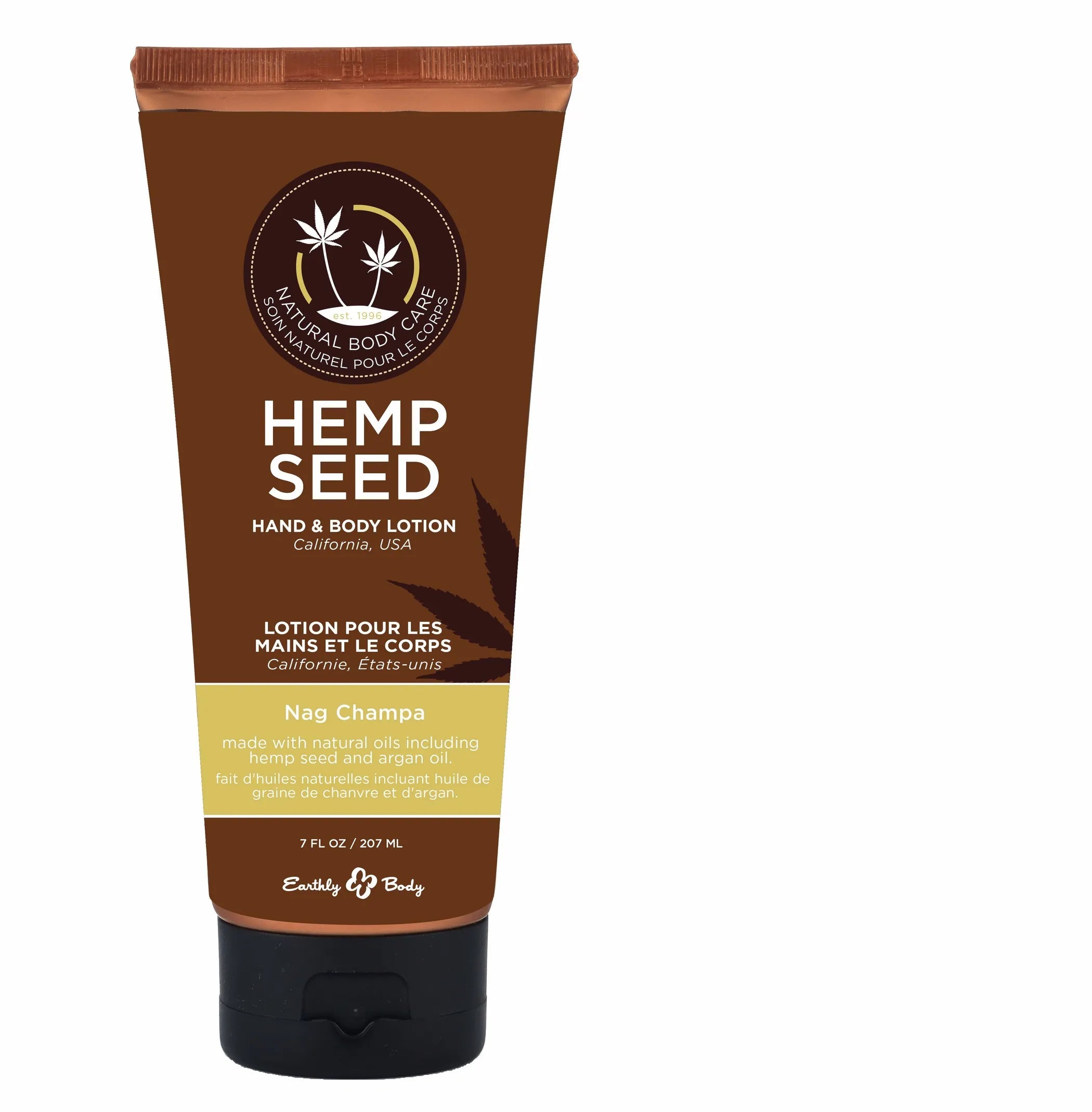 Hand & Body Lotion Nag Champa 7 oz Earthly Body