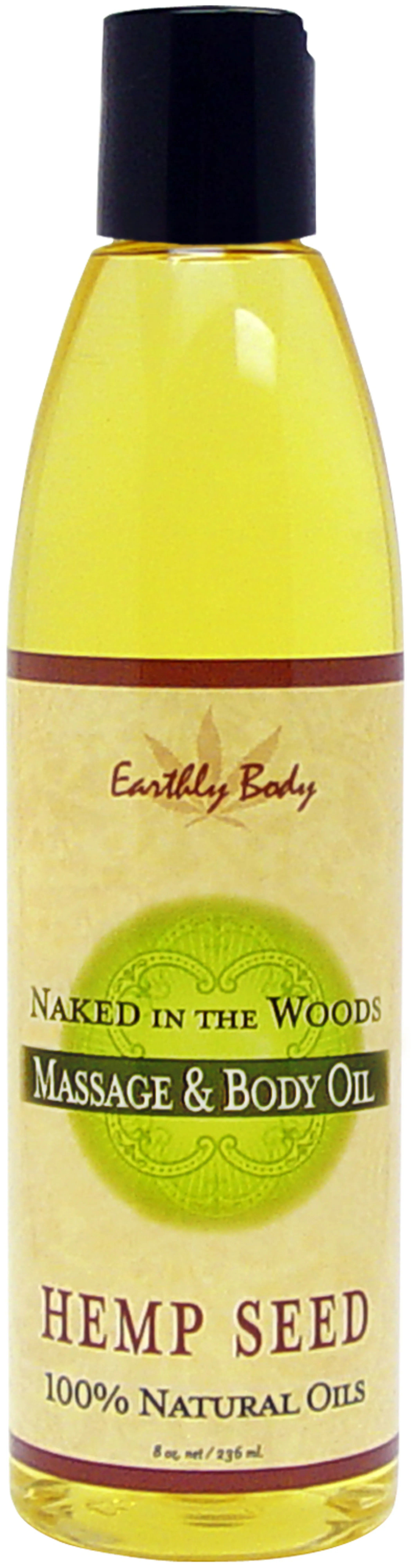 Massage Oil Naked in the Woods 8 oz Earthly Body