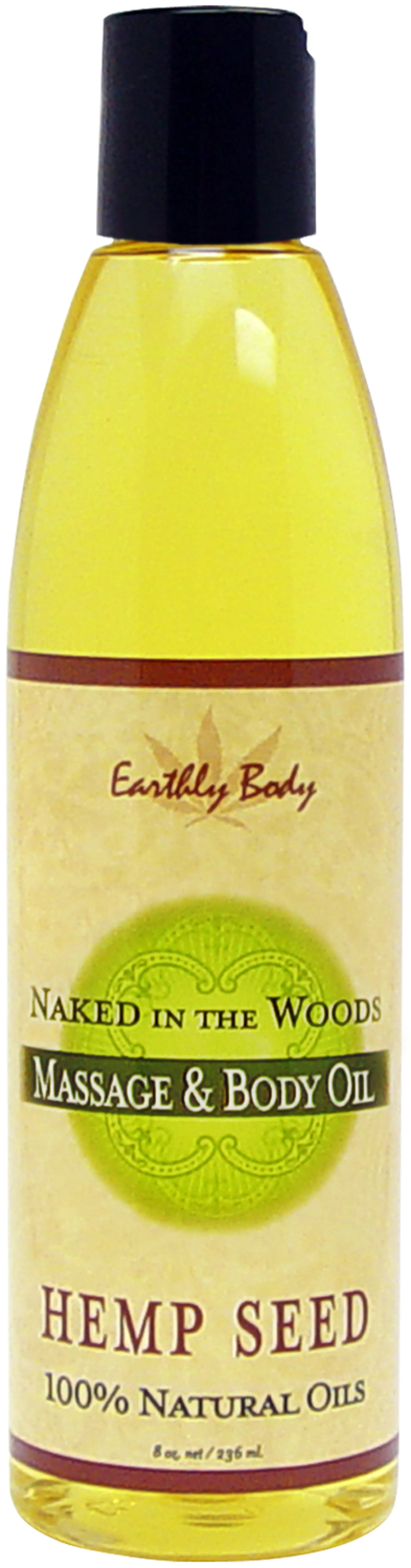 Massage Oil Naked in the Woods 8 oz Earthly Body