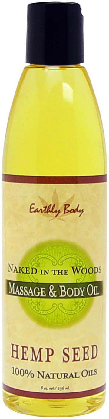 Massage Oil Naked in the Woods 8 oz Earthly Body