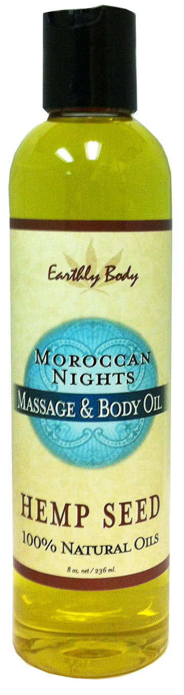 Massage Oil Moroccan Nights 8 oz Earthly Body