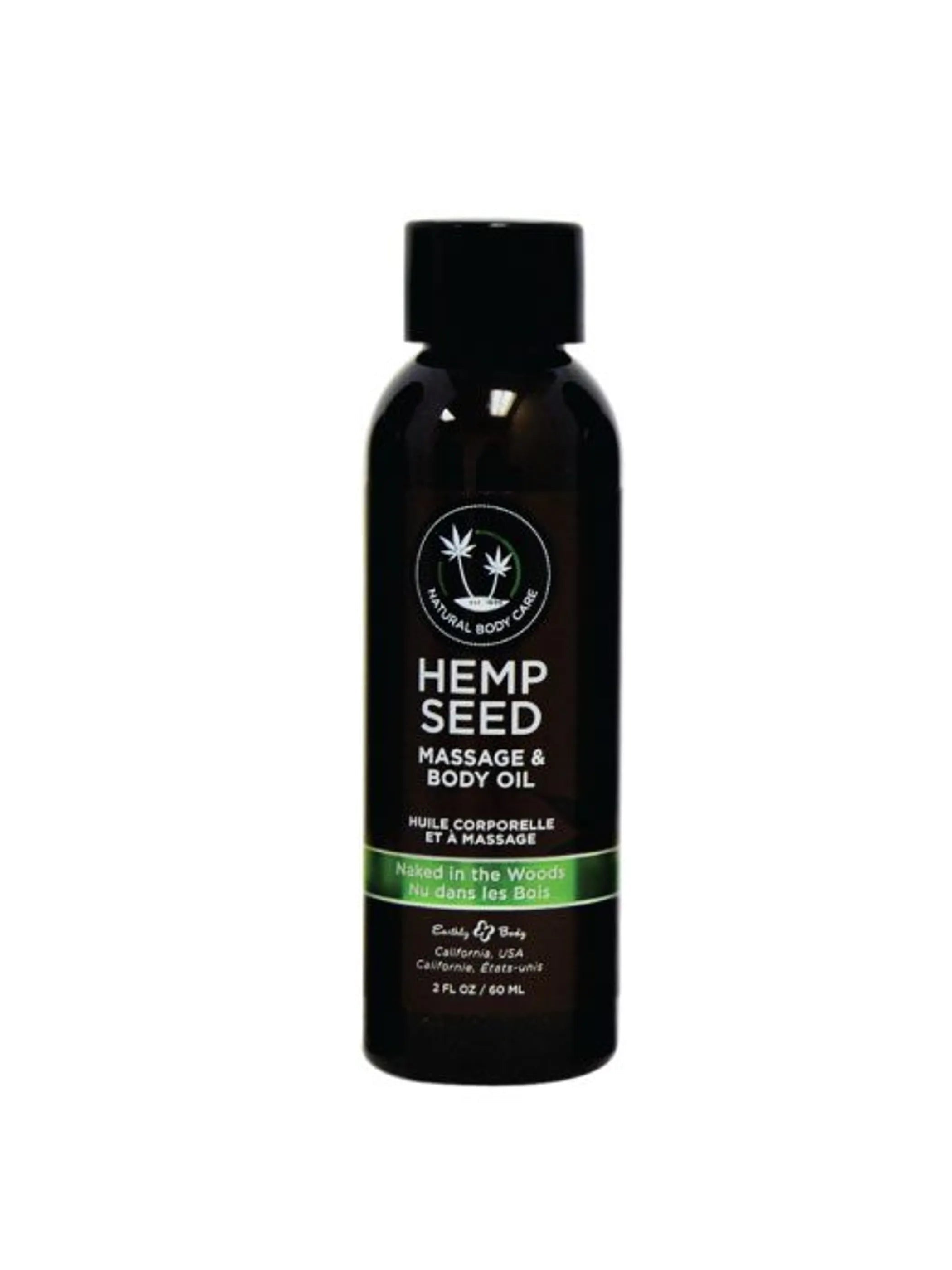 Massage Oil Naked In The Woods 2 oz Earthly Body