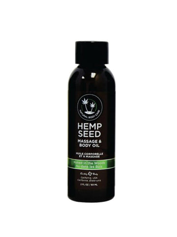 Massage Oil Naked In The Woods 2 oz Earthly Body