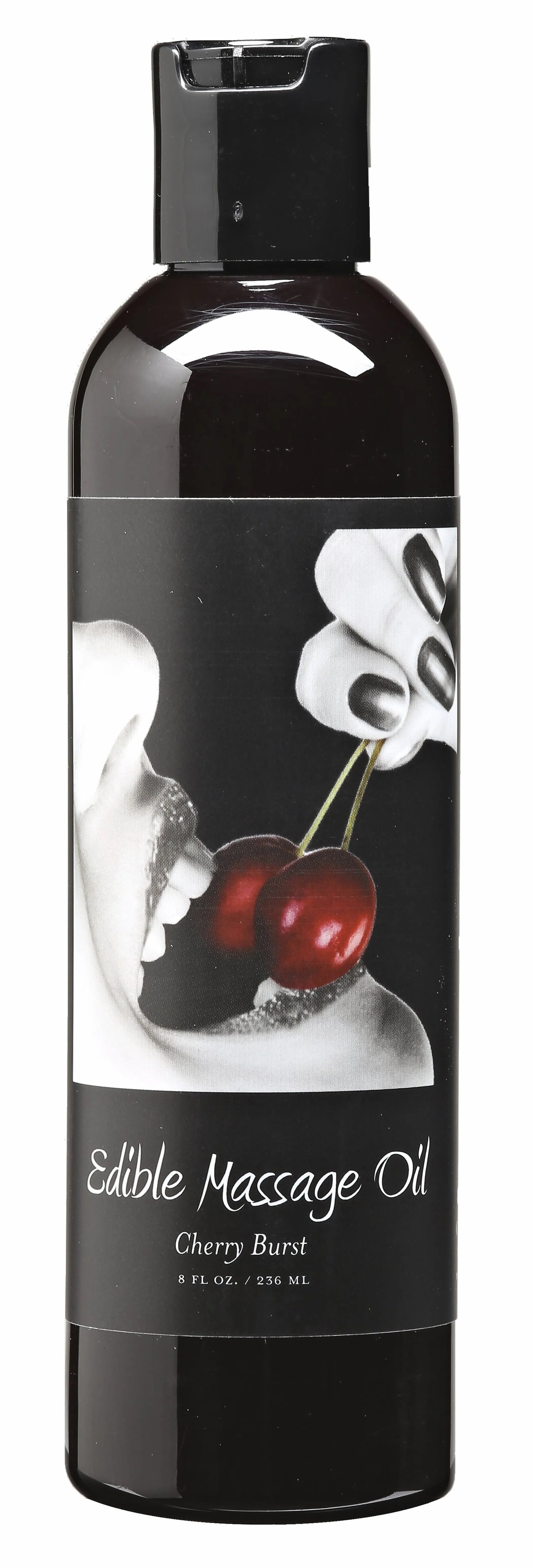 Edible Cherry Massage Oil 8 oz Earthly Body