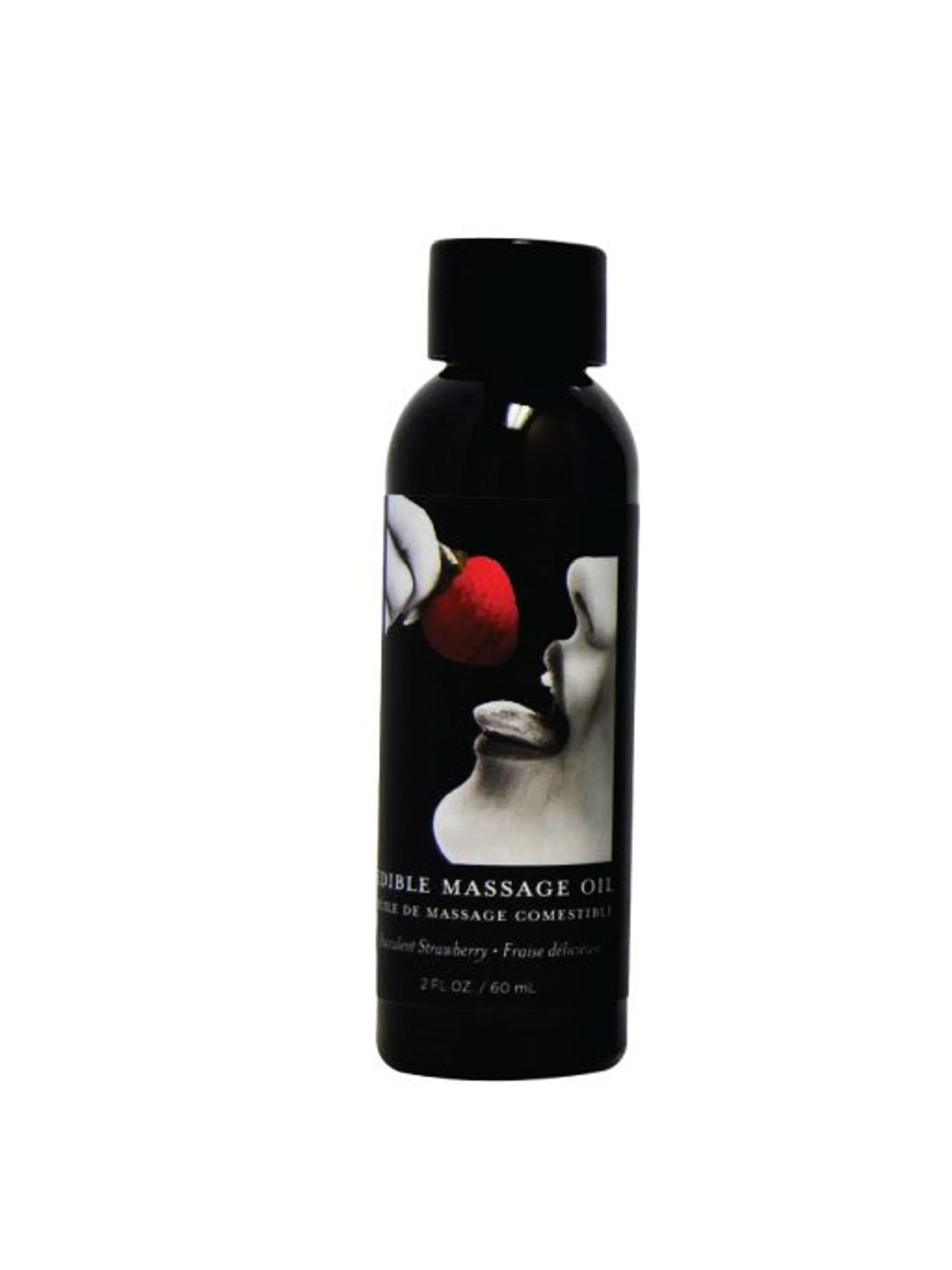 Edible Massage Oil Strawberry 2 oz Earthly Body