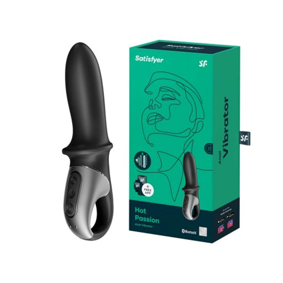 Satisfyer Hot Passion Black Anal Vibrator Satisfyer