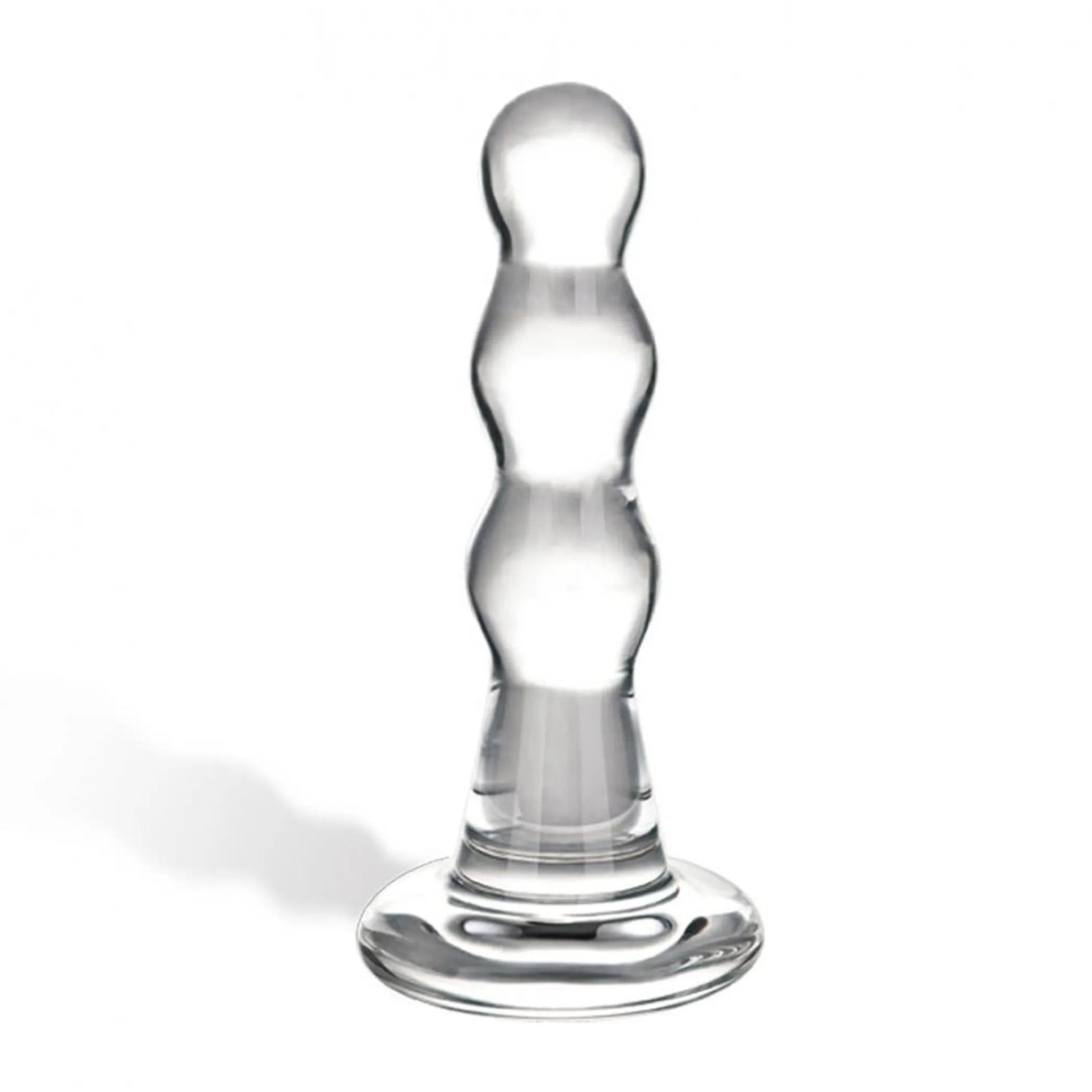 Glas Triple Play Beaded Butt Plug Electric / Hustler Lingerie