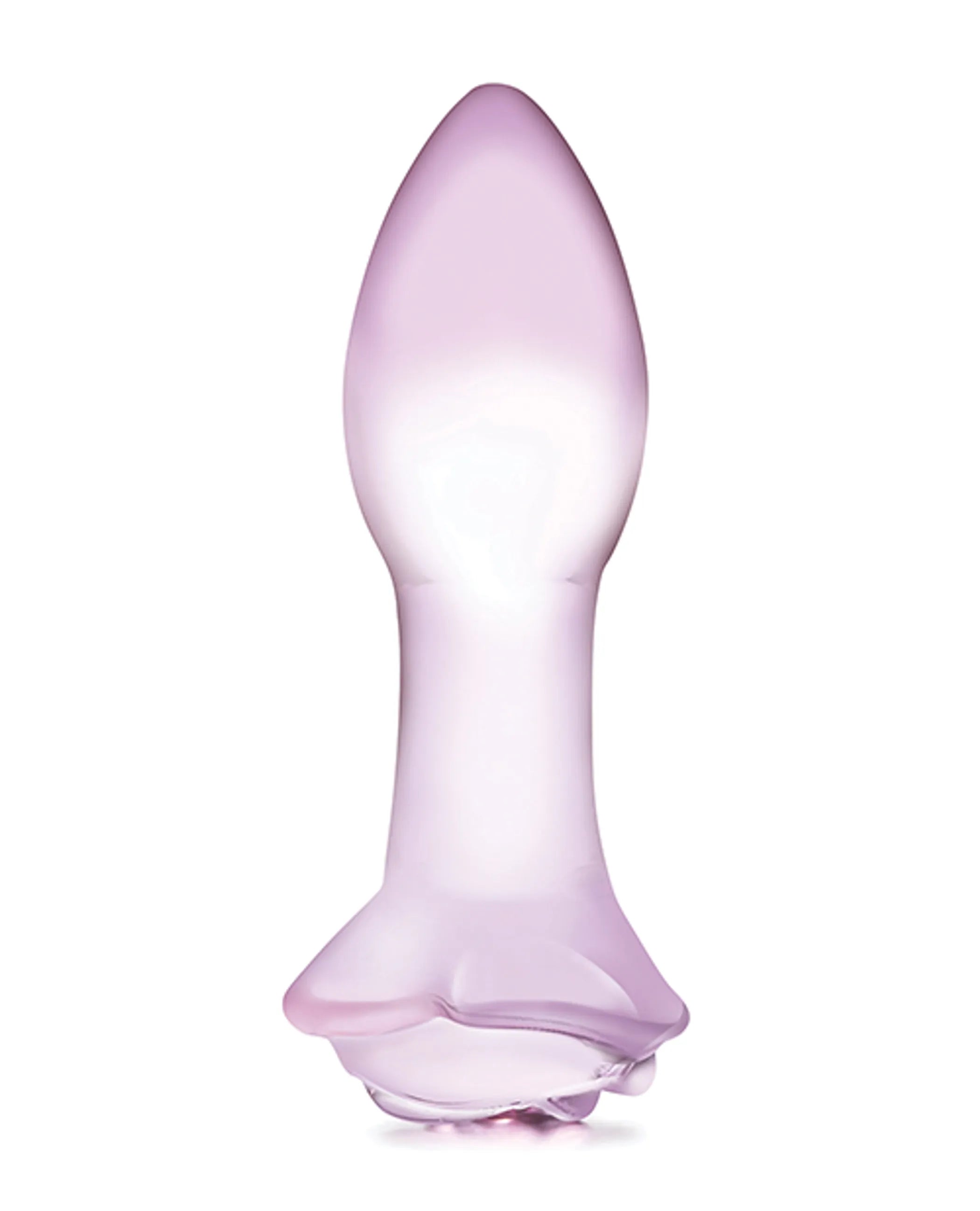 Glas 5 Rosebud Glass Butt Plug Electric / Hustler Lingerie