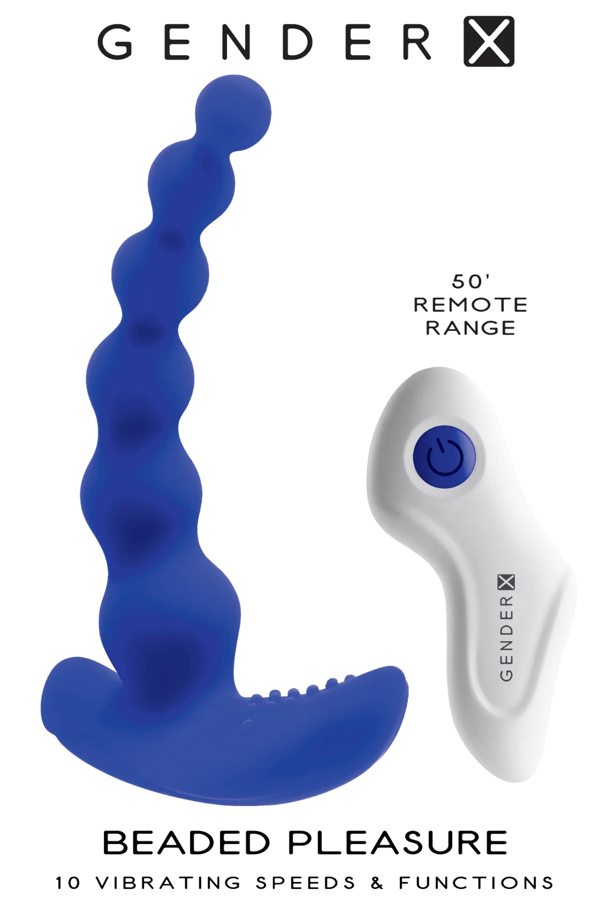 Gender X Beaded Pleasure Vibrator Evolved Novelties
