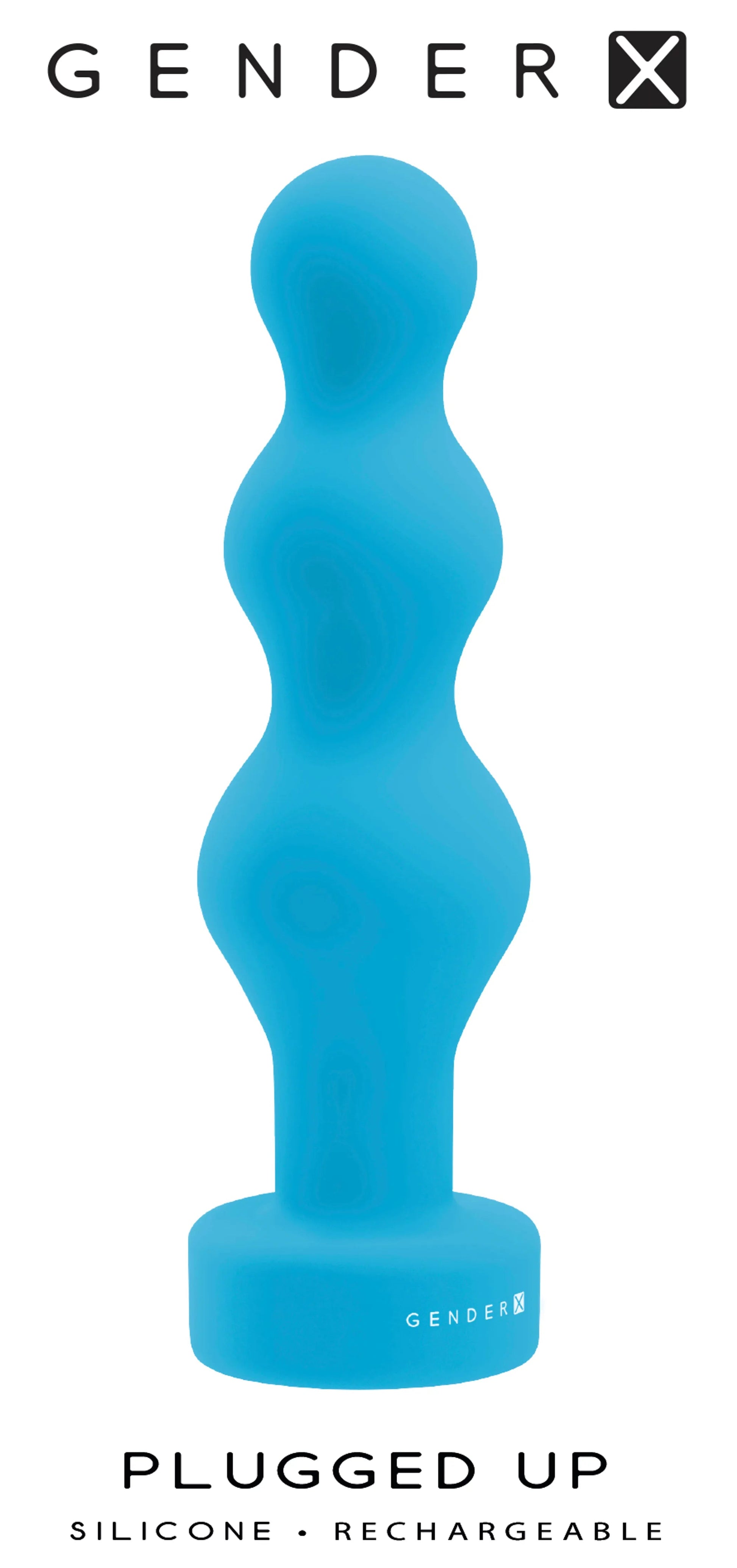 Gender X Plugged Up Beaded Vibrating Anal Plug Evolved Novelties