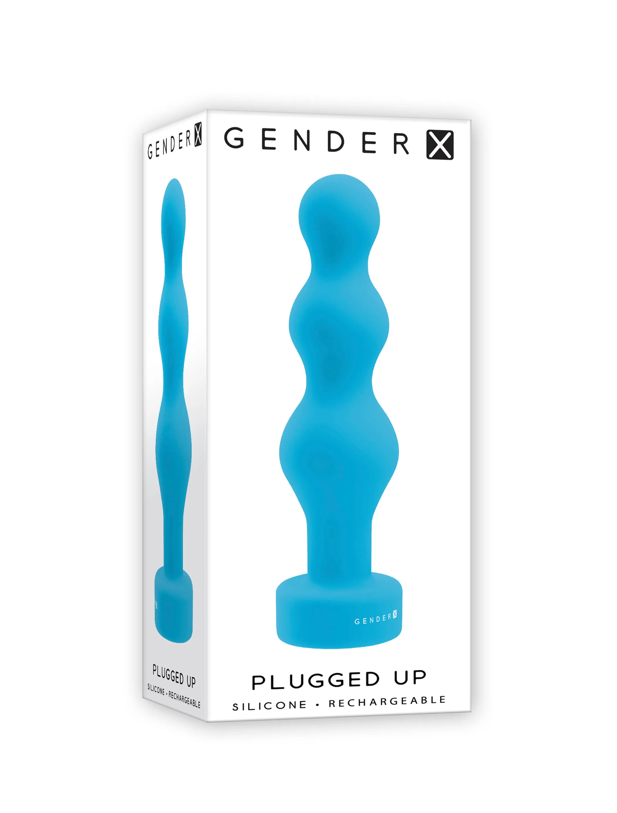 Gender X Plugged Up Beaded Vibrating Anal Plug Evolved Novelties
