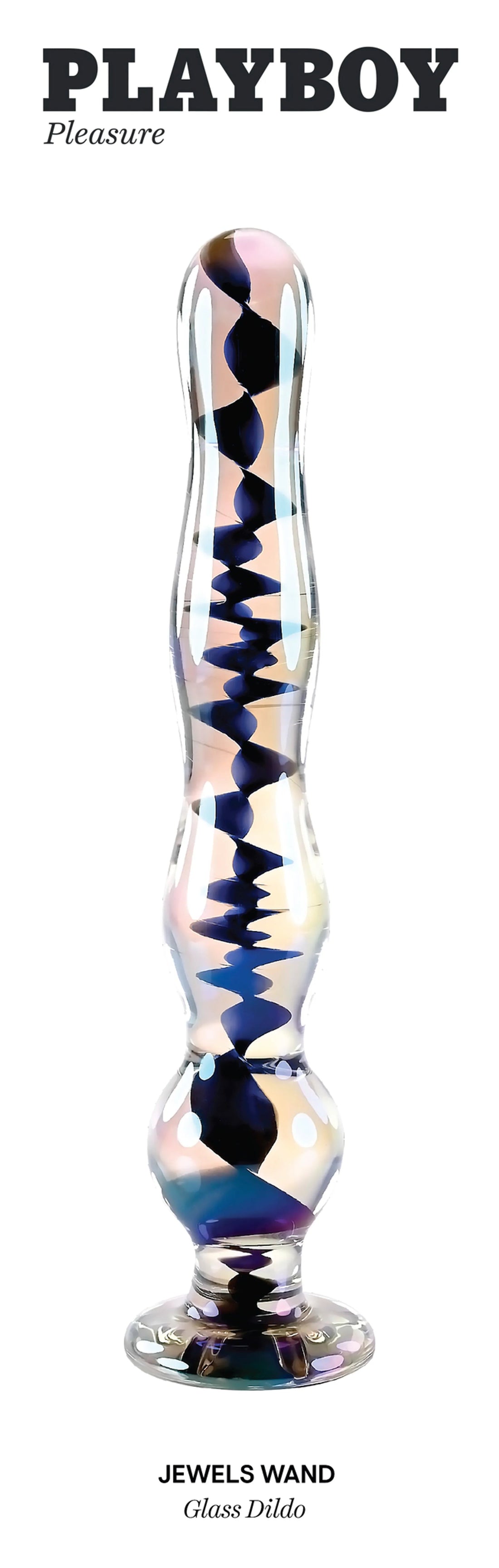 Playboy Jewels Glass Wand Evolved Novelties