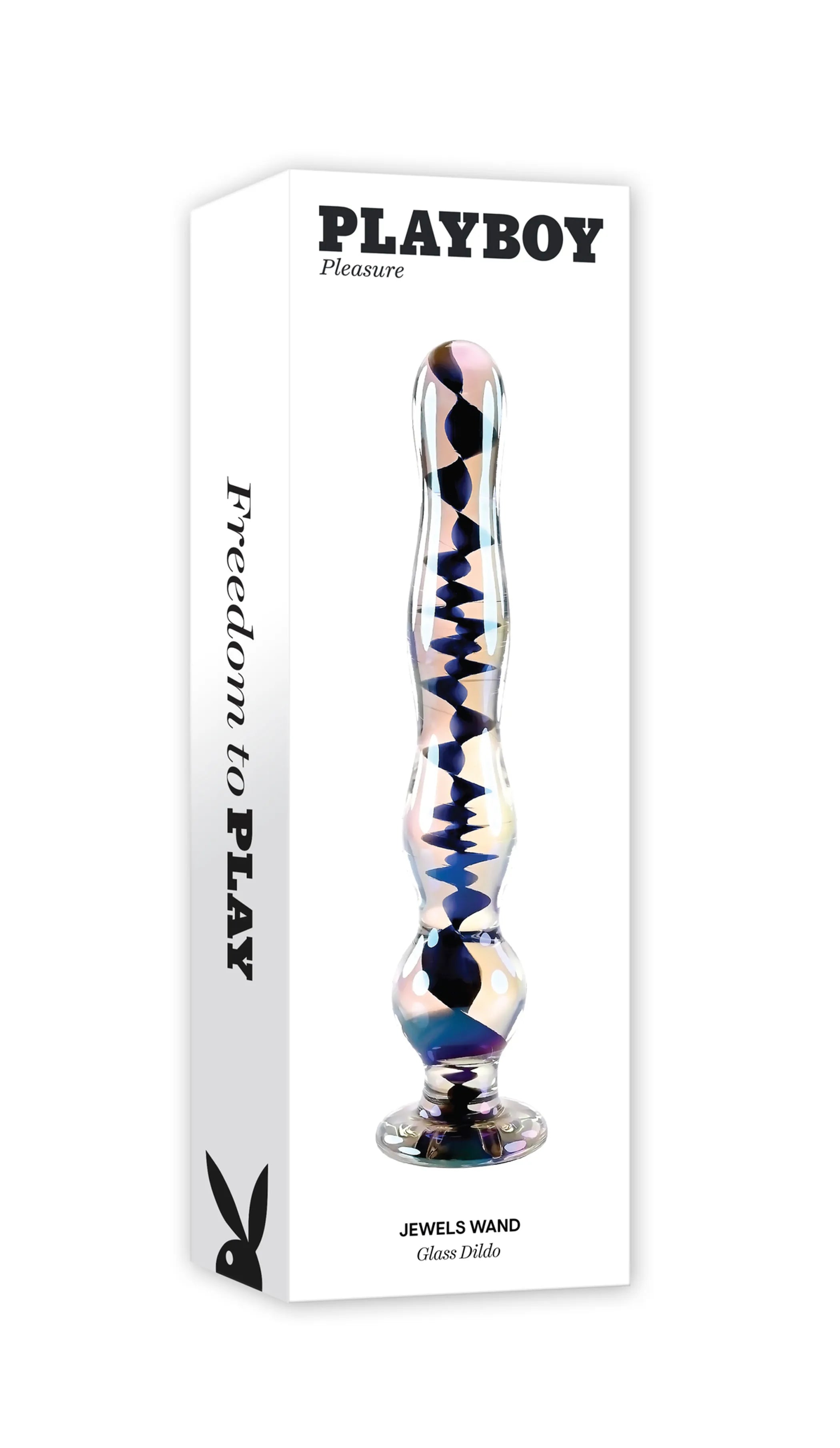 Playboy Jewels Glass Wand Evolved Novelties