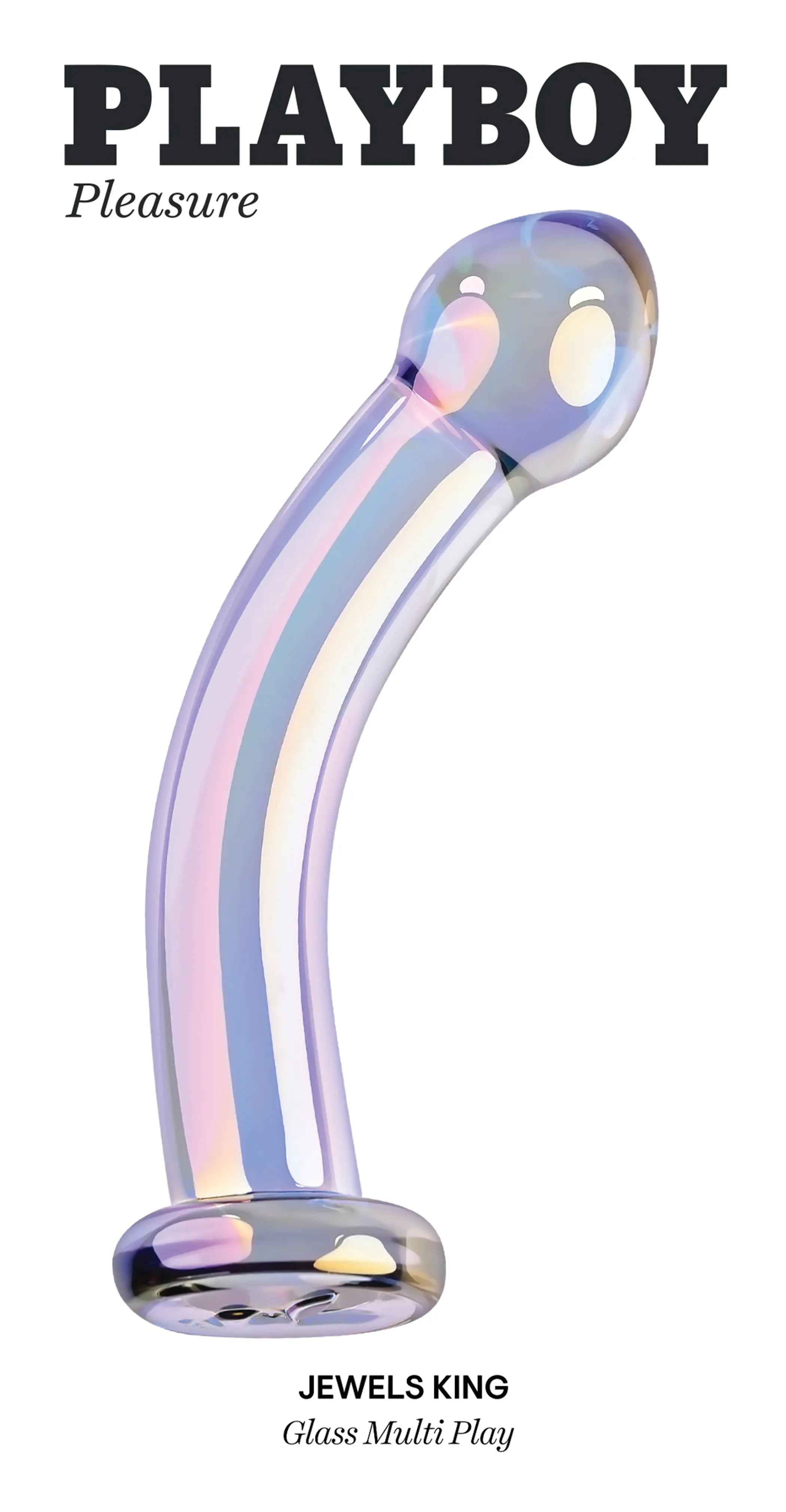 Playboy Jewels King Glass Probe Evolved Novelties