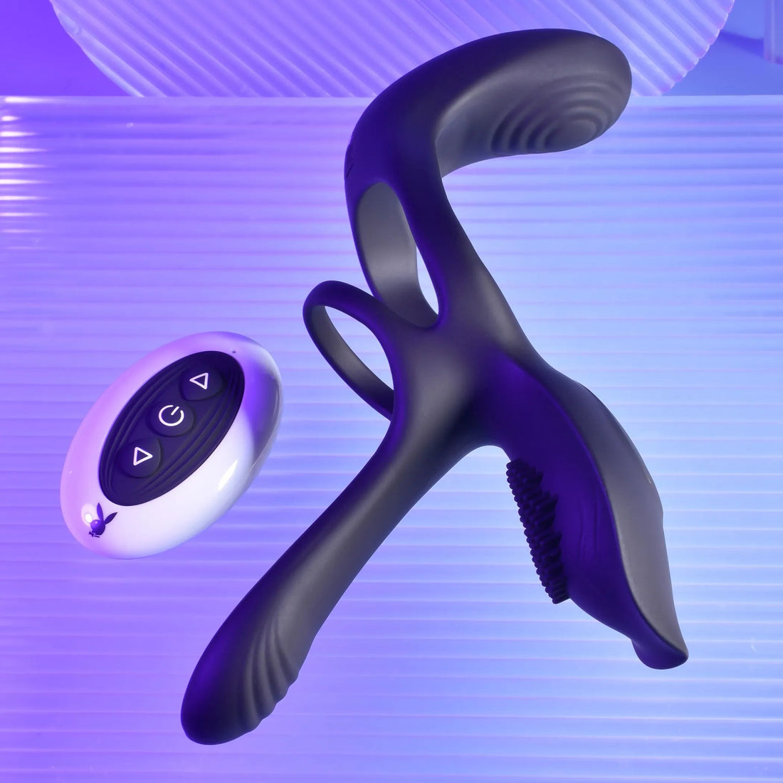 Playboy The 3 Way Vibrating Love Ring Evolved Novelties