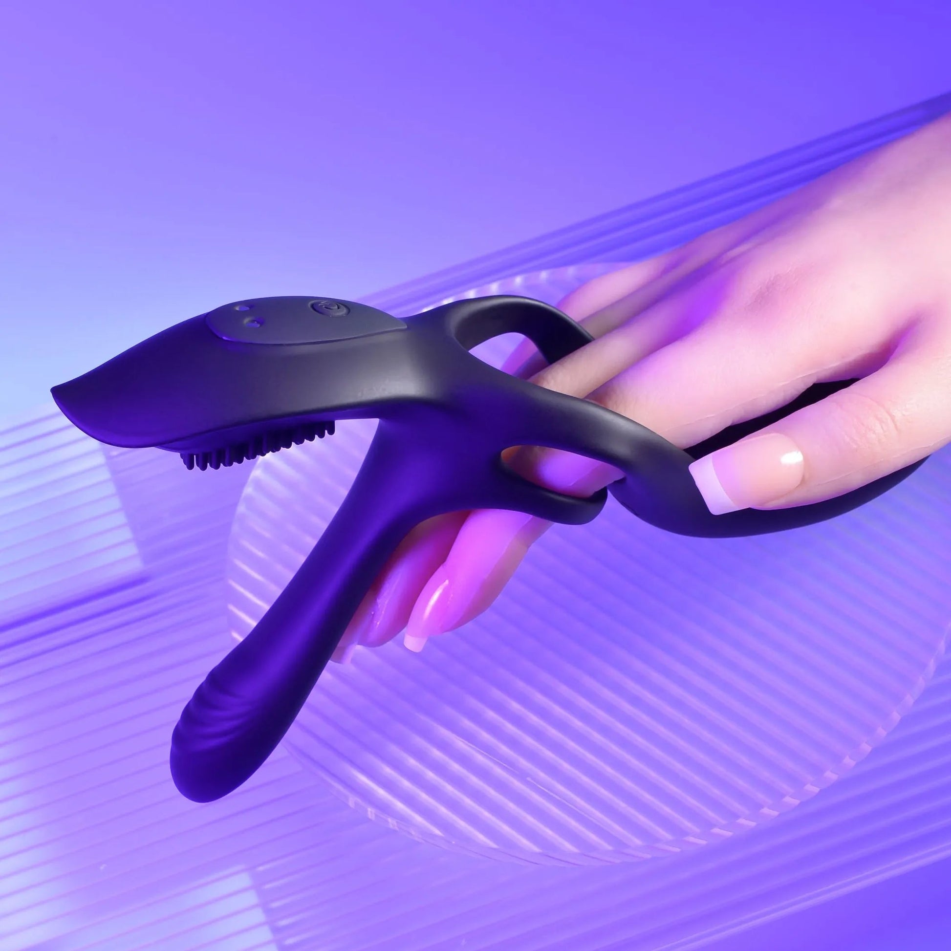 Playboy The 3 Way Vibrating Love Ring Evolved Novelties