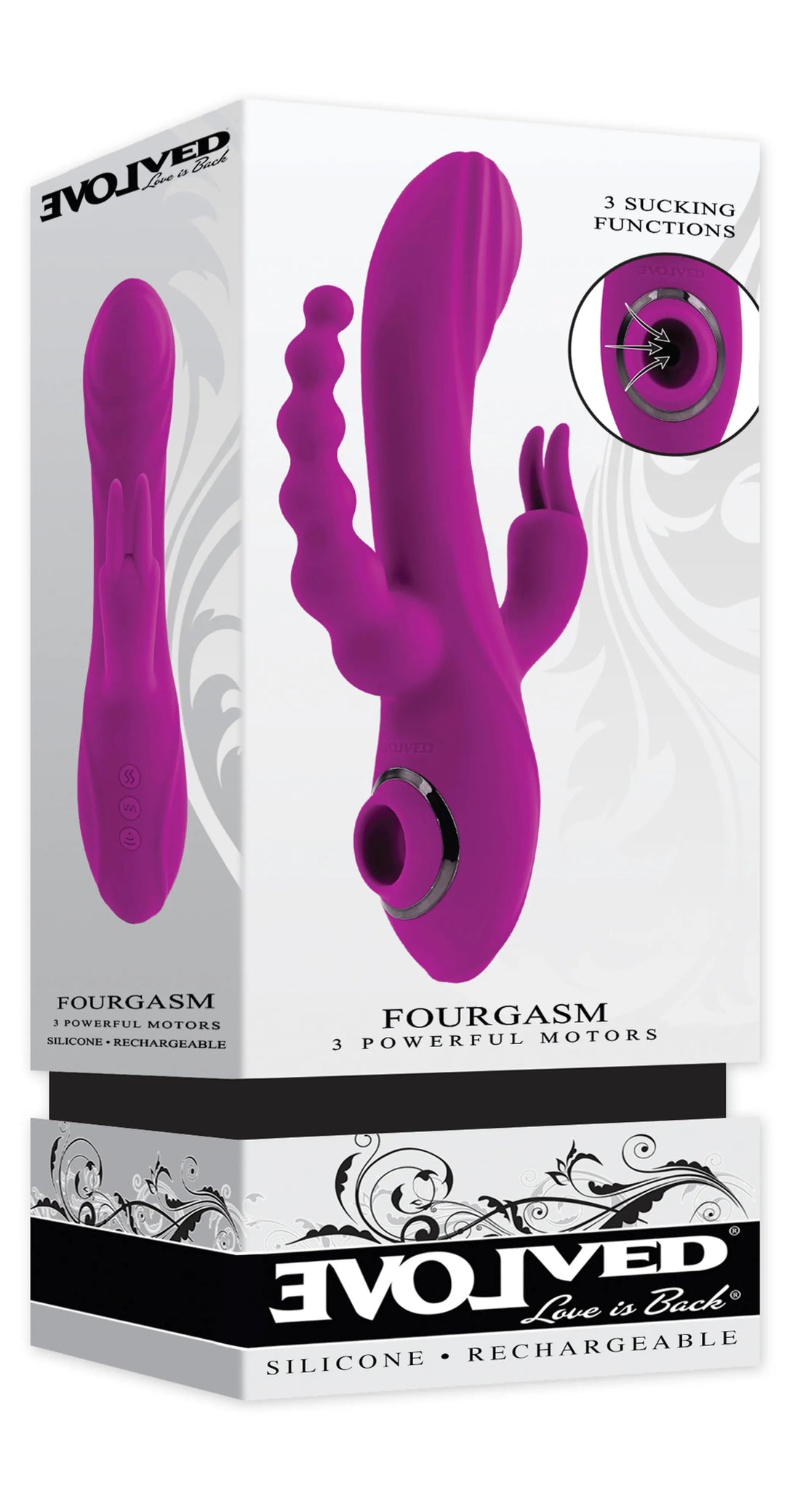 Evolved Fourgasm Vibrator Evolved Novelties