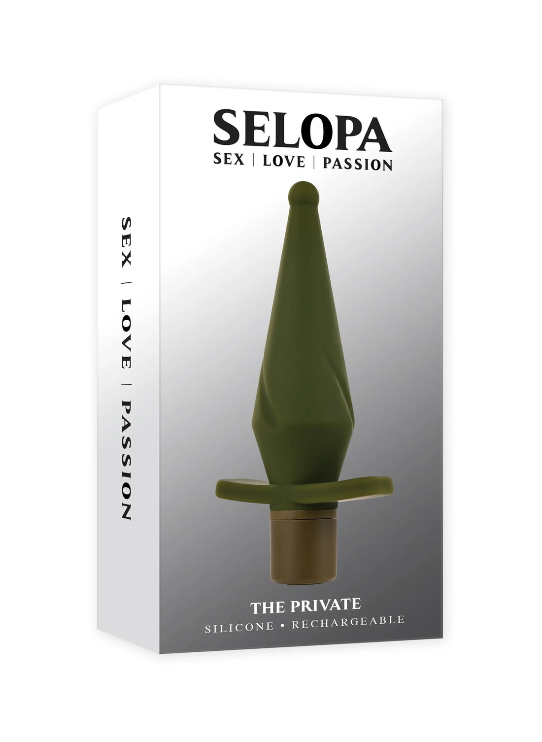Selopa The Private Vibrating Butt Plug Evolved Novelties