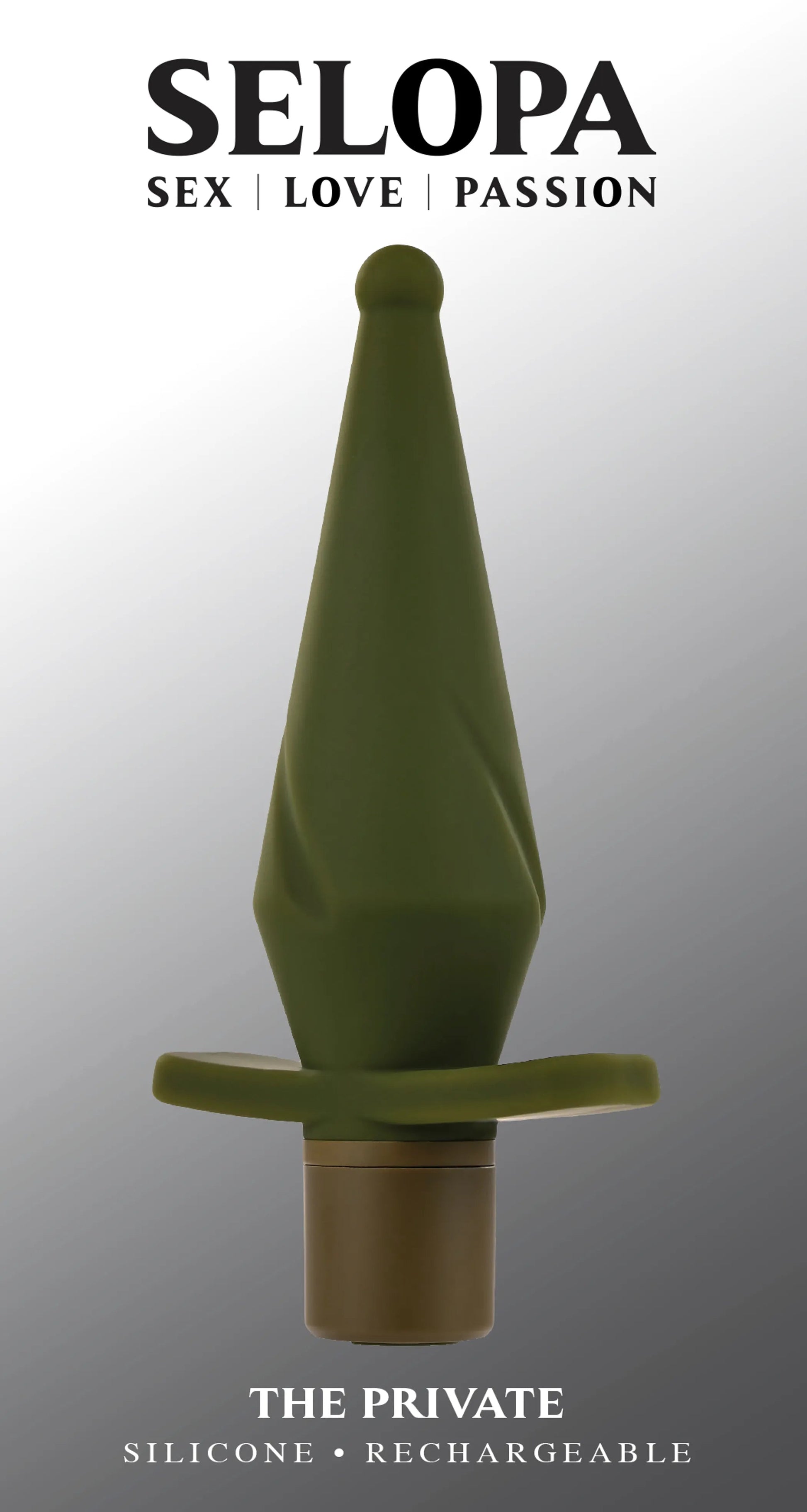 Selopa The Private Vibrating Butt Plug Evolved Novelties