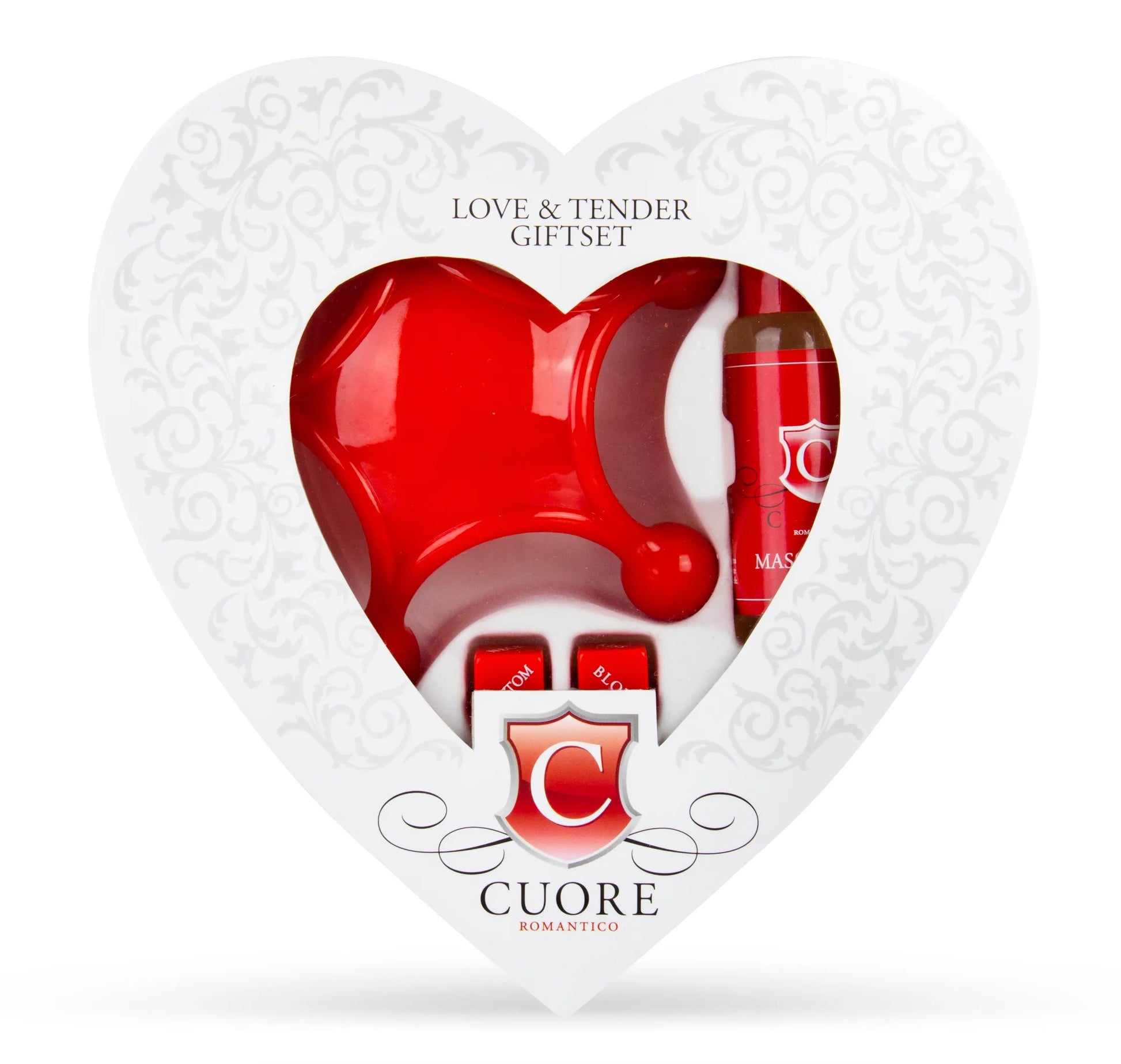 Cuore White Package Love Gift Set Evolved Novelties