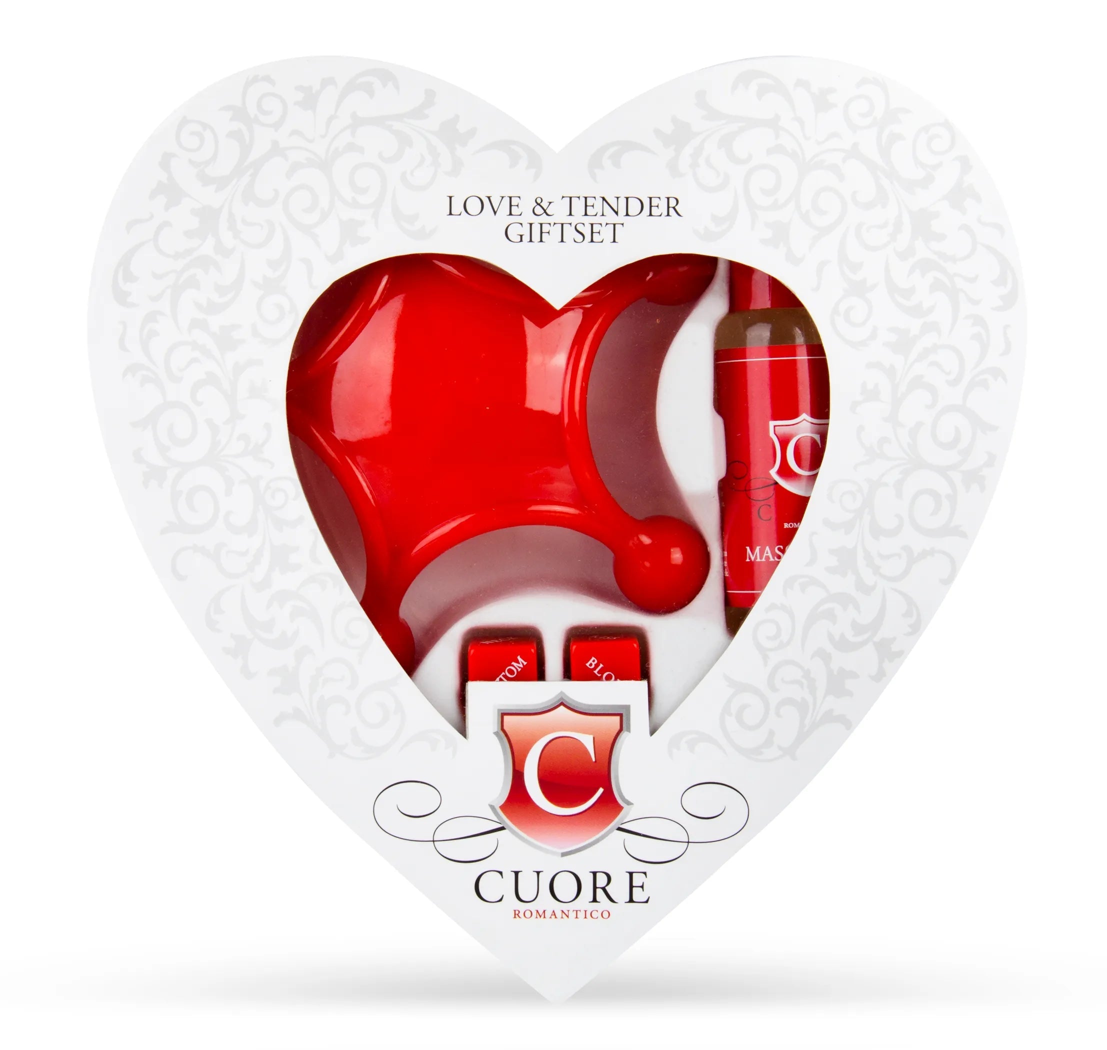 Cuore White Package Love Gift Set Evolved Novelties