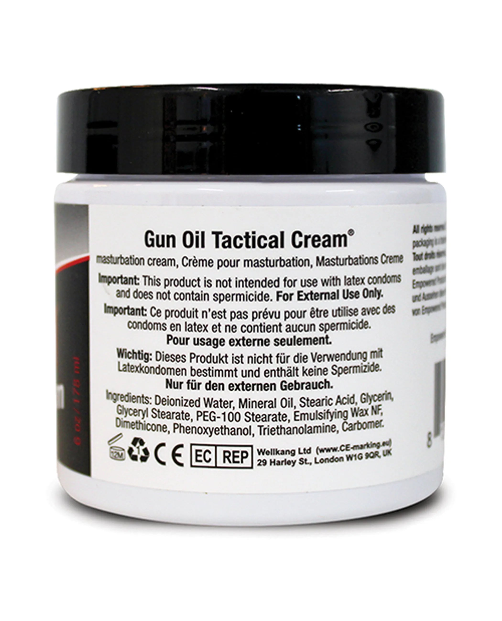 Gun Oil Tactical Cream 6oz Jar Gun Oil