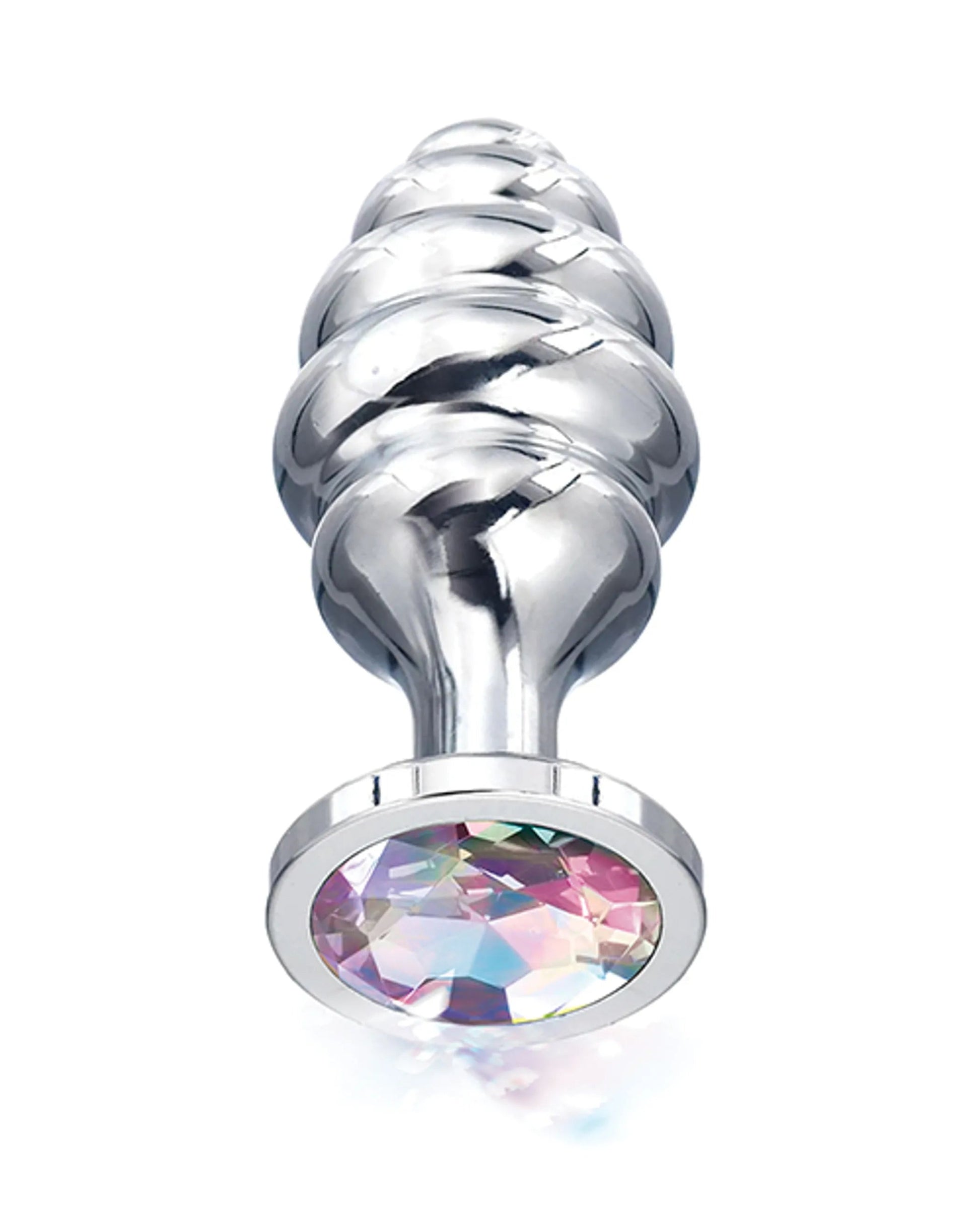 Nixie Honey Dipper Large Ribbed Stainless Steel Plug Global Novelties