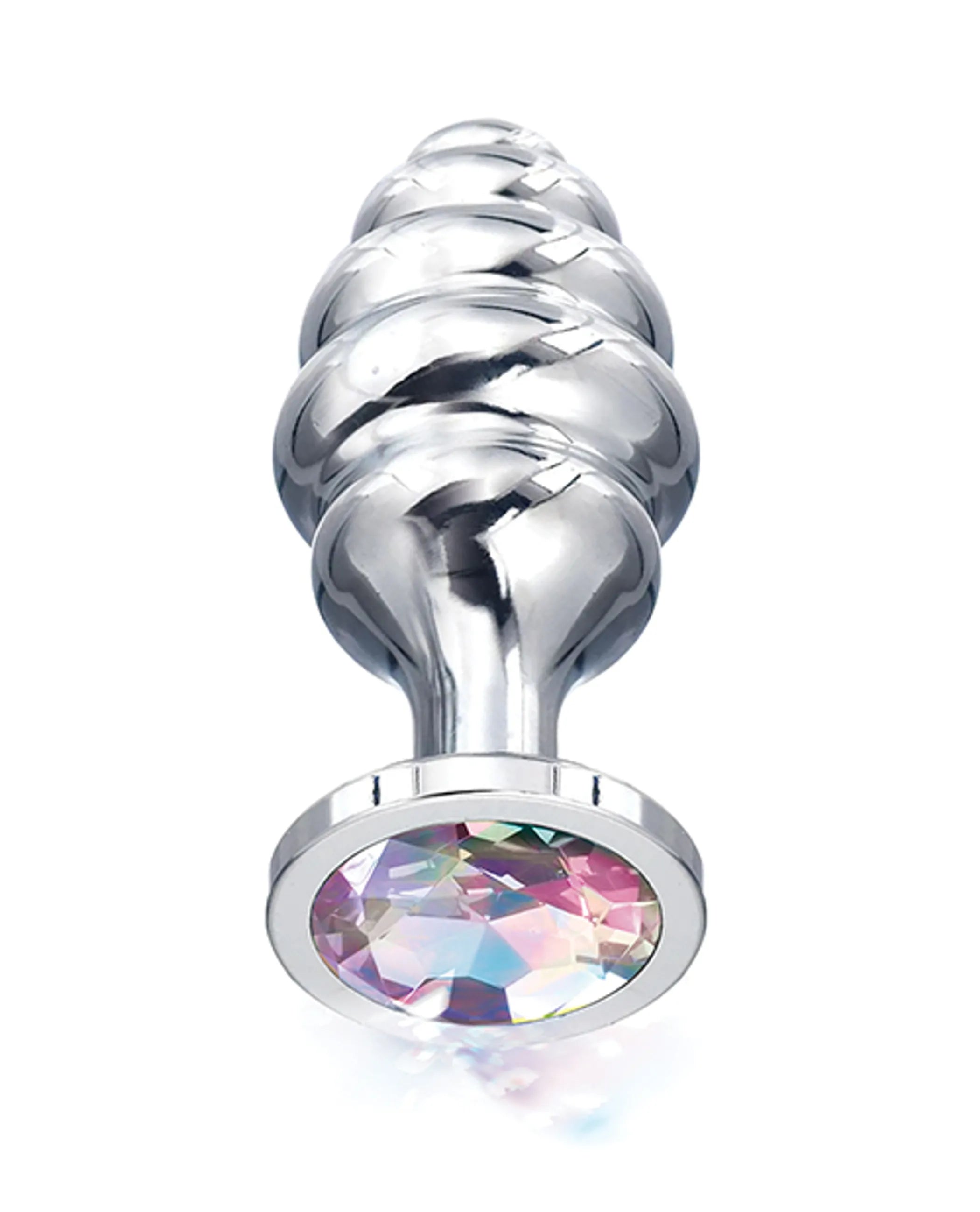 Nixie Honey Dipper Large Ribbed Stainless Steel Plug Global Novelties