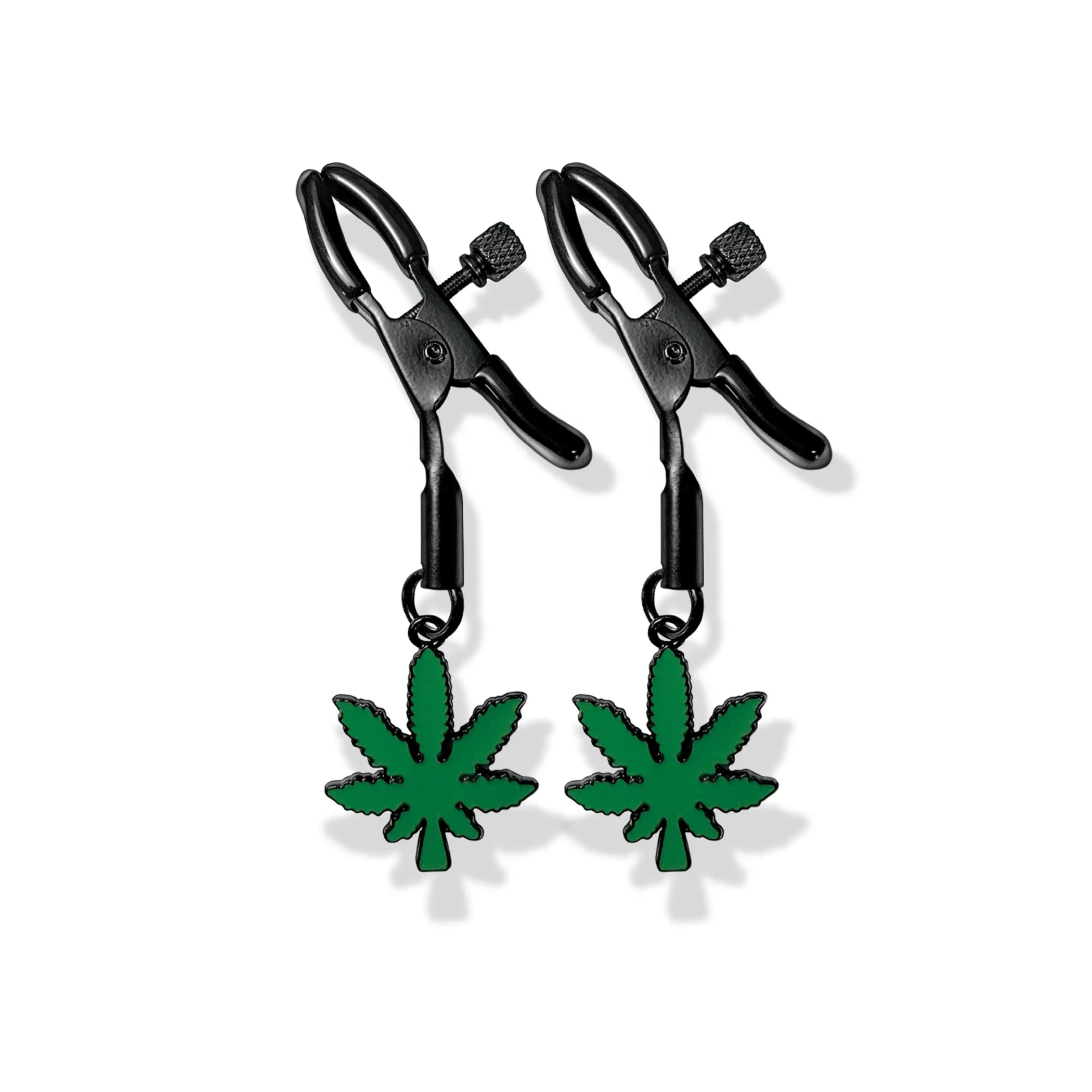 Stoner Vibes Adjustable Nipple Clamps Chronic Collection Global Novelties