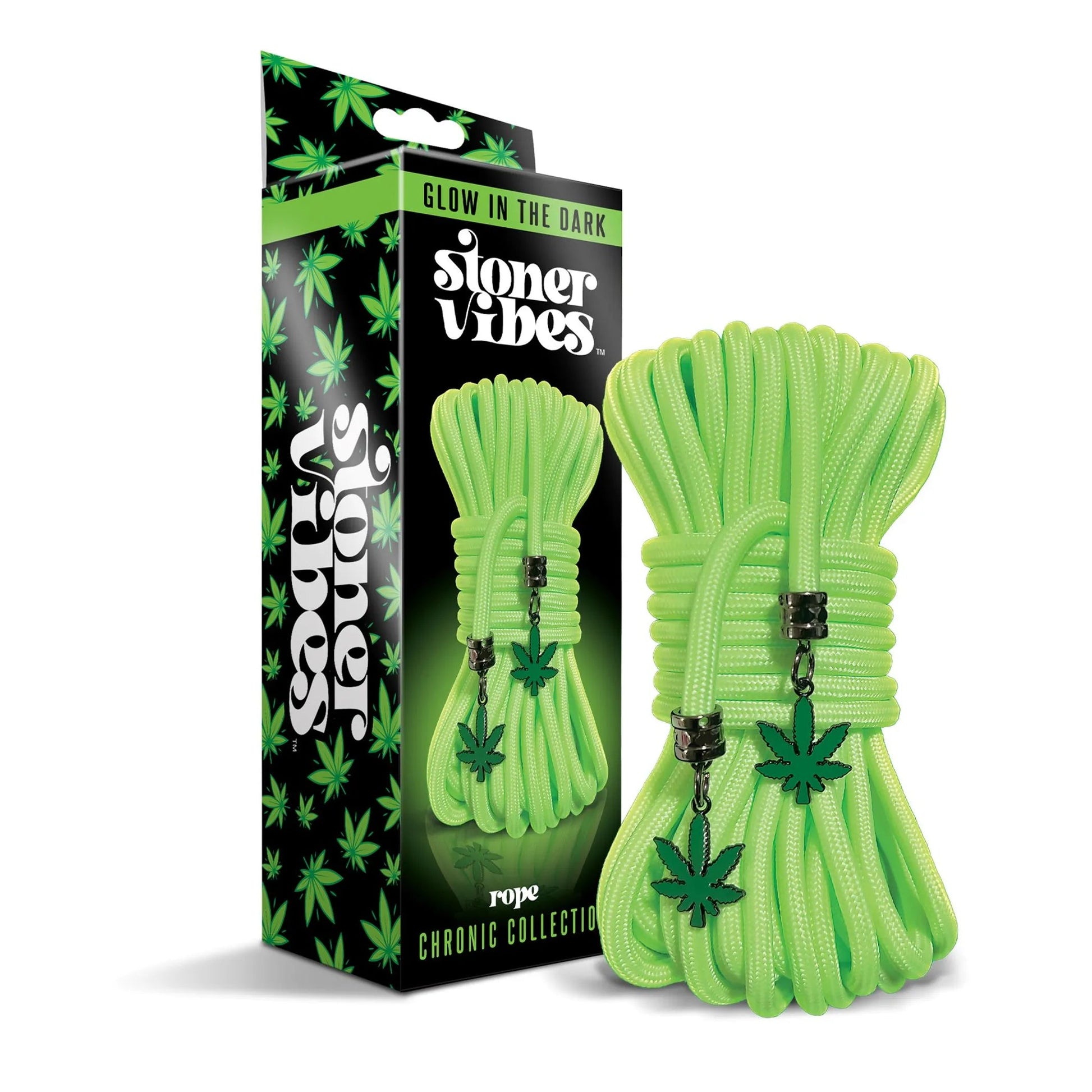 Stoner Vibes Rope 32ft Glow in the Dark Global Novelties