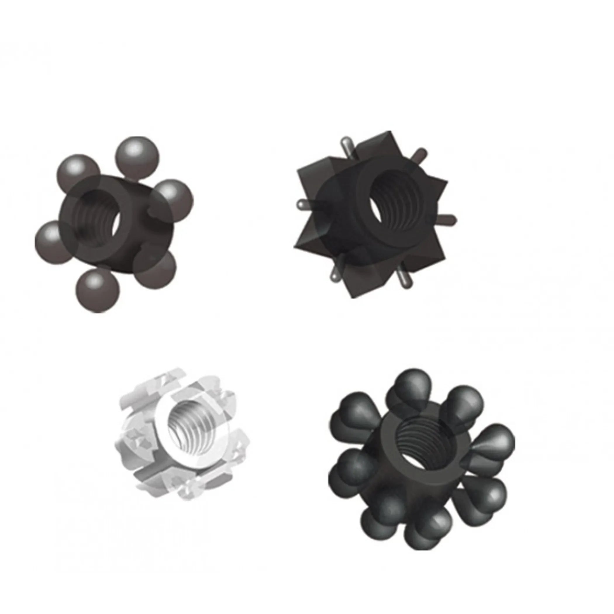Hung Pleasure Stars Jelly Cock Rings HOTT Products