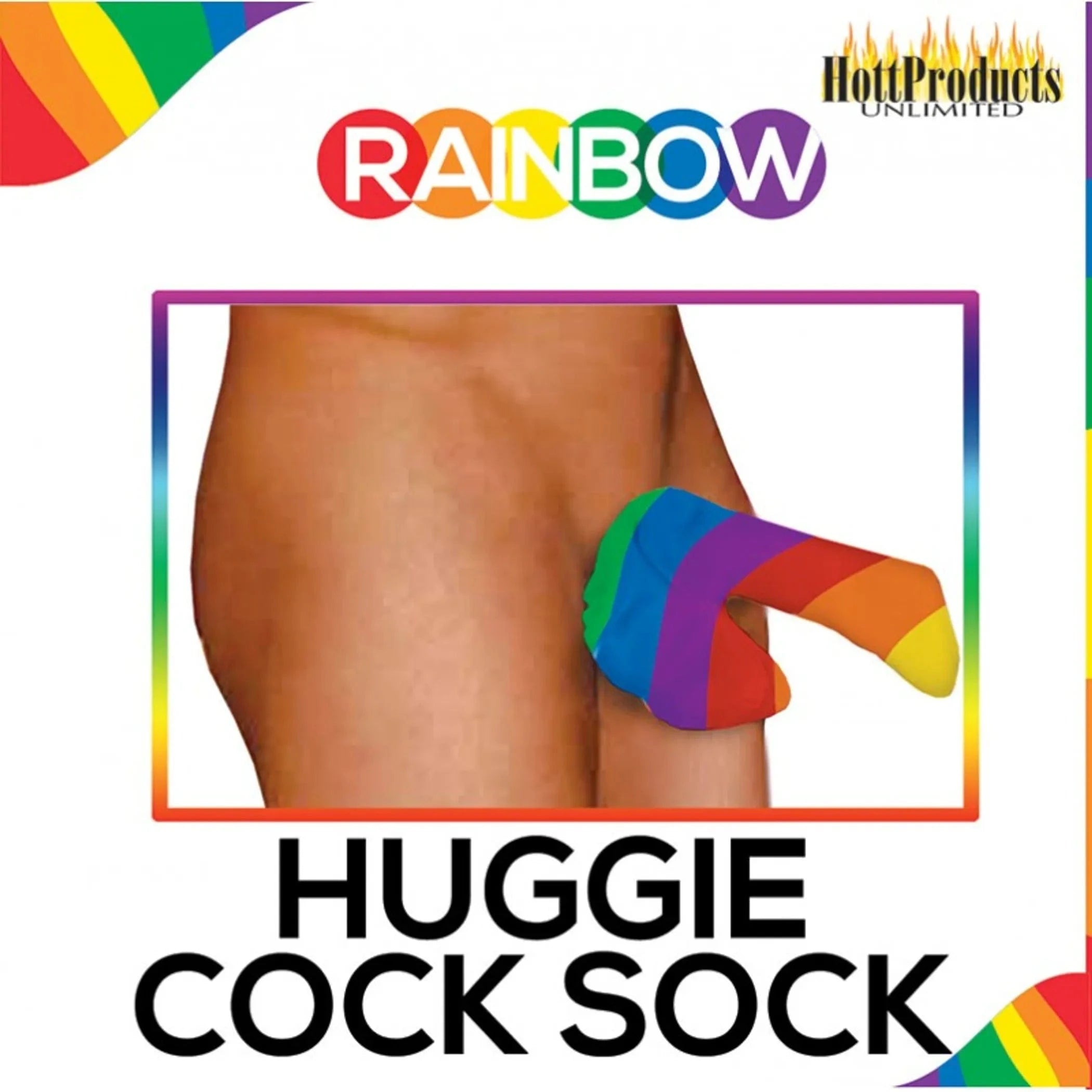 Rainbow Huggie Men's Cock Sock HOTT Products