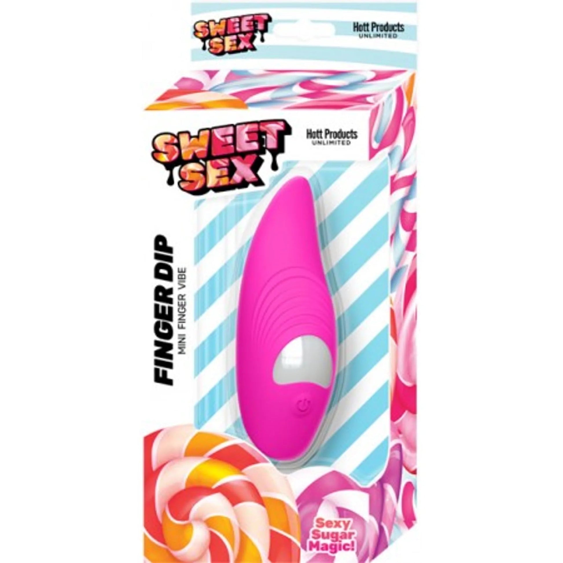 Sweet Sex Finger Dip Finger Vibe — Magenta HOTT Products