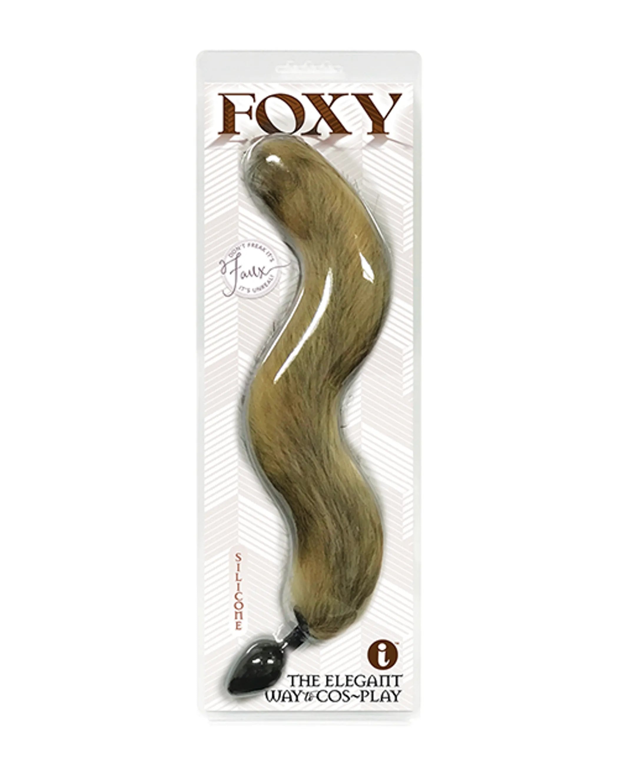 Foxy Tail Silicone Butt Plug Gold Icon Brands