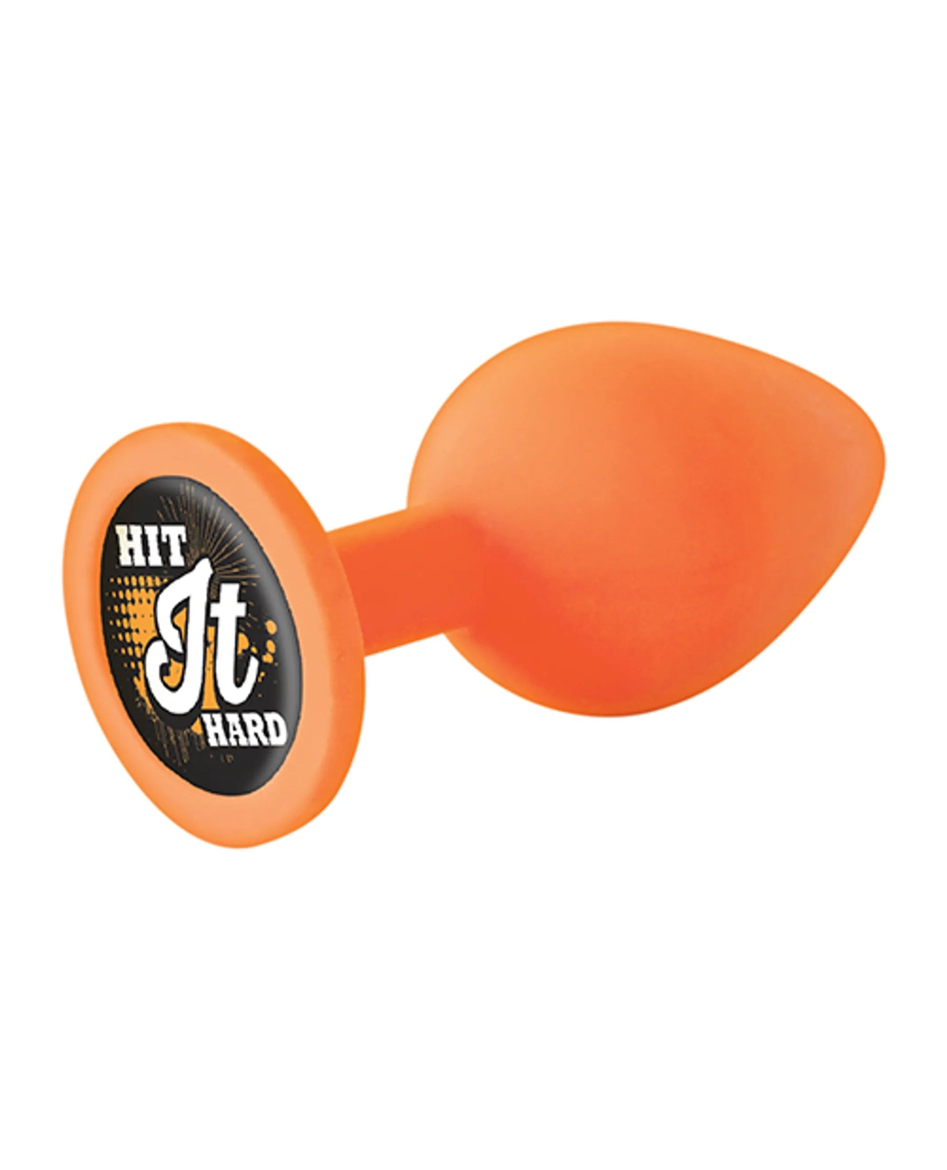 The 9's Booty Call Silicone Butt Plug Orange Icon Brands